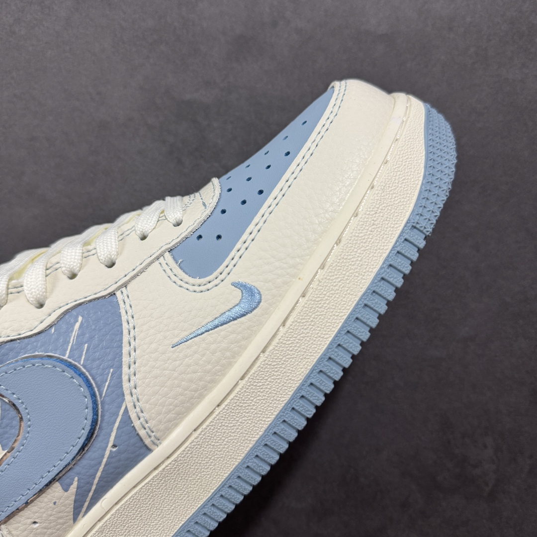 图片[5]-【定制版】Nike Air Force 1 Low 07 x Stussy 白蓝小勾 原楦头原纸板 打造纯正低帮空军版型 专注外贸渠道 全掌内置蜂窝气垫 原盒配件 原厂中底钢印、拉帮完美 货号：KK1988-090 尺码：36 36.5 37.5 38 38.5 39 40 40.5 41 42 42.5 43 44 44.5 45-选品中心