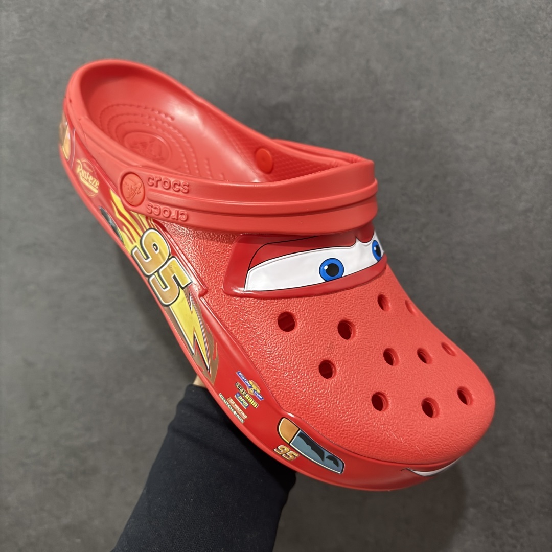 【莞产版本】Cars x Crocs Classic Clog卡骆驰汽车总动员联名限定合作系列EVA