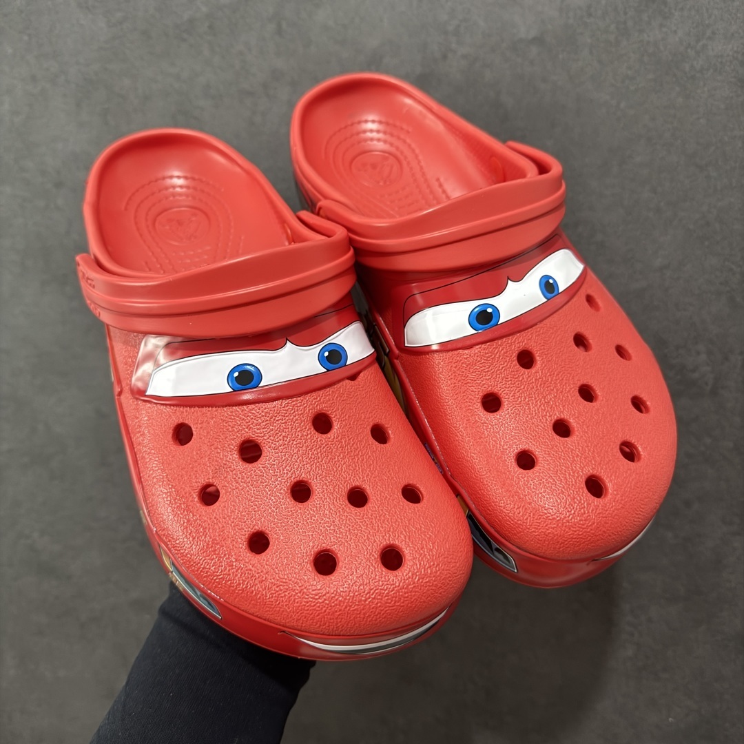 【莞产版本】Cars x Crocs Classic Clog卡骆驰汽车总动员联名限定合作系列EVA