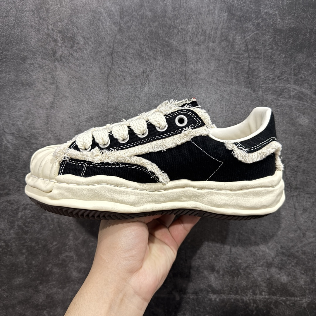 图片[2]-【纯原版】三原康裕品牌 MMY/Maison MIHARA YASUHIRO 变形溶解雪糕底低帮溶解鞋 全硫化溶解工艺 东莞原产 原楦原纸版开发 全新开发 双模一次发泡点位气孔EVA中底 底部嵌入组合RB橡胶耐磨大底 采用全粒面头层皮革鞋面材质 正确织麦及包装盒 清晰后跟电绣LOGO 🆚区别市面普通版本 尺码：35 36 37 38 39 40 41 42 43 44 正常尺码-选品中心