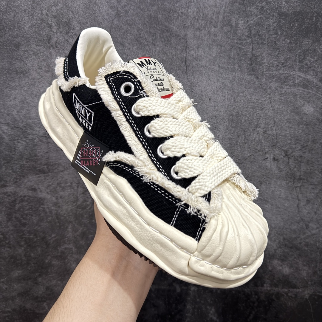 图片[3]-【纯原版】三原康裕品牌 MMY/Maison MIHARA YASUHIRO 变形溶解雪糕底低帮溶解鞋 全硫化溶解工艺 东莞原产 原楦原纸版开发 全新开发 双模一次发泡点位气孔EVA中底 底部嵌入组合RB橡胶耐磨大底 采用全粒面头层皮革鞋面材质 正确织麦及包装盒 清晰后跟电绣LOGO 🆚区别市面普通版本 尺码：35 36 37 38 39 40 41 42 43 44 正常尺码-选品中心