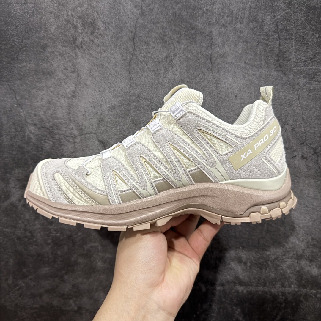  
【纯原版本】SALOMON 萨洛蒙 XA PRO 3D 户外运动 网布减震防滑透气 低帮跑步鞋 男女