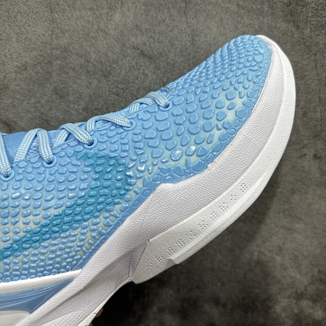 图片[6]-【MX纯原】NK Zoom Kobe 6 Protro 科比六代 PE2025-107 圈内顶级批次 完美复刻公司货 前掌超大Zoom Turbo气垫 后掌EVA缓震 真正的原汁原味 还原ZP脚感 全身鞋材卡料色独家定制 唯一正确喷漆工艺Swoosh 正确凹凸蛇鳞工艺 正确鞋面渐变效果 内全置真动飞态线 独立原厂模具 最大尺码达到48.5码 首批不拼图大几率过验 亲测已过 支持各种高强度实战 无需担心 上脚价 补货周期极长 脚宽建议买大半码 科比系列前掌偏窄 不影响二次销售 支持七天无理由退换 尺码：41 42 42.5 43 44 44.5 45 45.5 46 47.5-选品中心