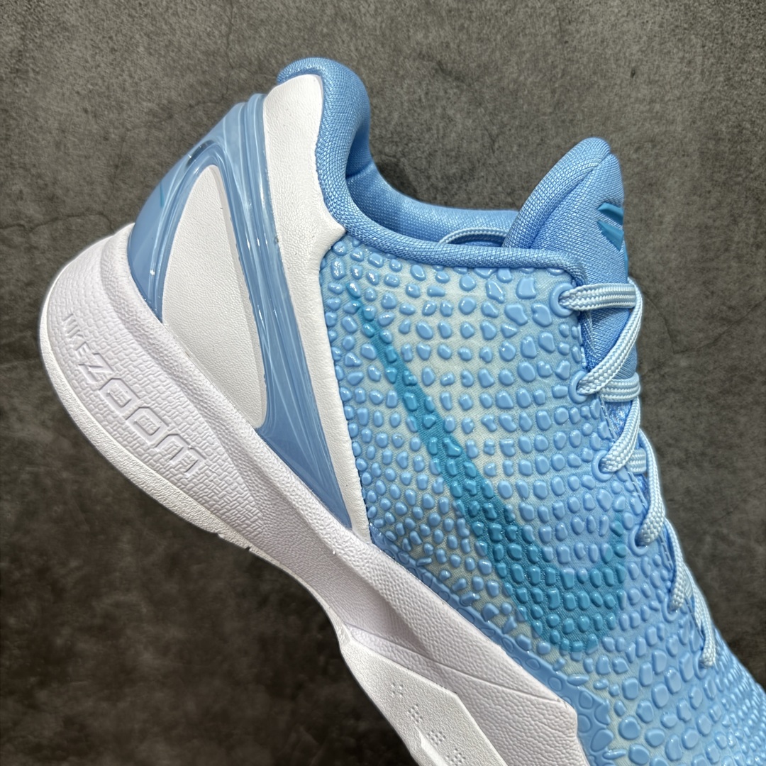 图片[7]-【MX纯原】NK Zoom Kobe 6 Protro 科比六代 PE2025-107 圈内顶级批次 完美复刻公司货 前掌超大Zoom Turbo气垫 后掌EVA缓震 真正的原汁原味 还原ZP脚感 全身鞋材卡料色独家定制 唯一正确喷漆工艺Swoosh 正确凹凸蛇鳞工艺 正确鞋面渐变效果 内全置真动飞态线 独立原厂模具 最大尺码达到48.5码 首批不拼图大几率过验 亲测已过 支持各种高强度实战 无需担心 上脚价 补货周期极长 脚宽建议买大半码 科比系列前掌偏窄 不影响二次销售 支持七天无理由退换 尺码：41 42 42.5 43 44 44.5 45 45.5 46 47.5-选品中心