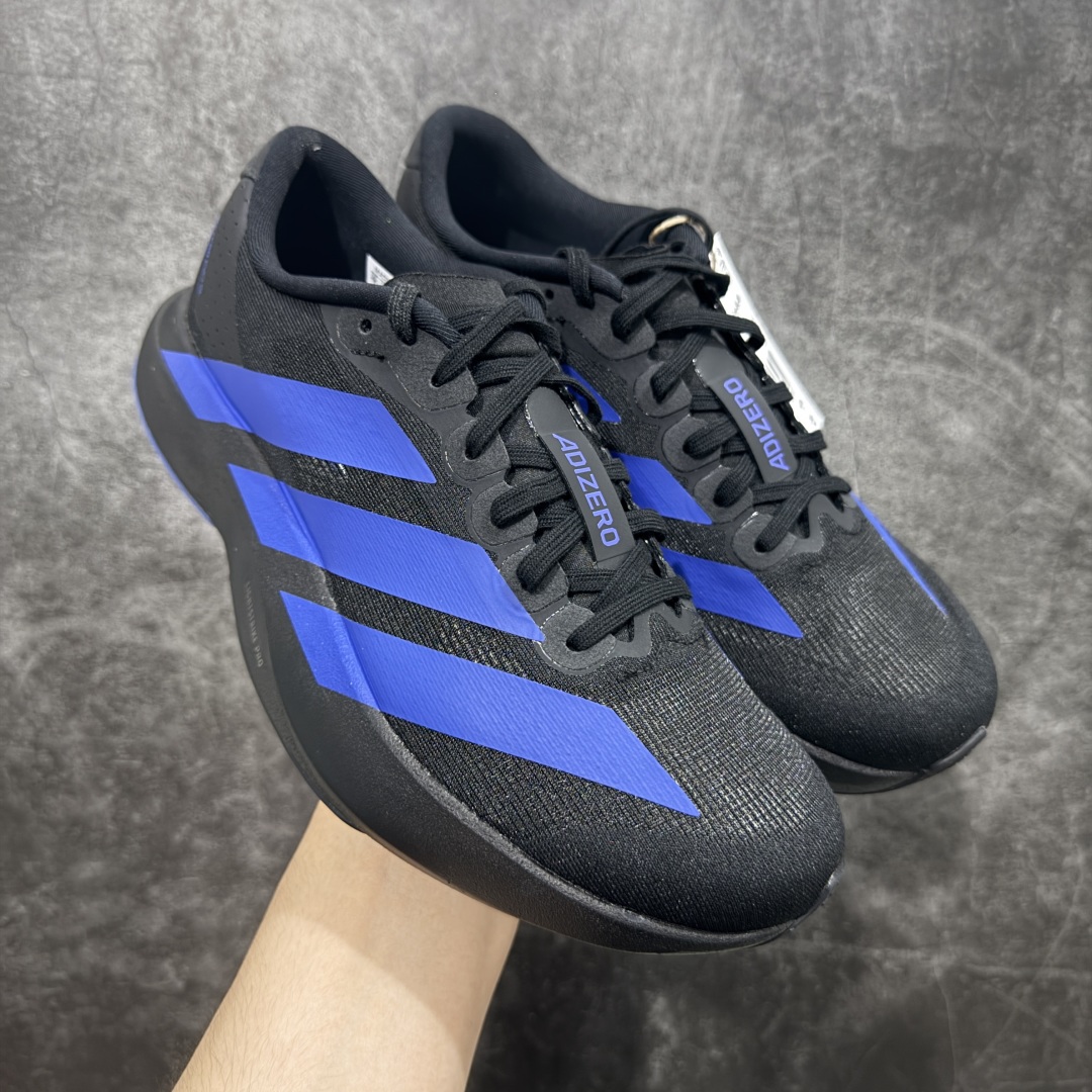 【PK版】AD Adizero Evo SL M 零度系列马拉松轻量竞速运动跑鞋 JP7148 黑蓝 原材料 内置碳板 原厂网纱潮流 超临界发泡大底 脚感软弹度与原版非常接近 细节目前市场最接近原版品质 尺码:36 36.5 37.5 38 38.5 39 40 40.5 41 42 42.5 43 44 44.5 45 46-选品中心