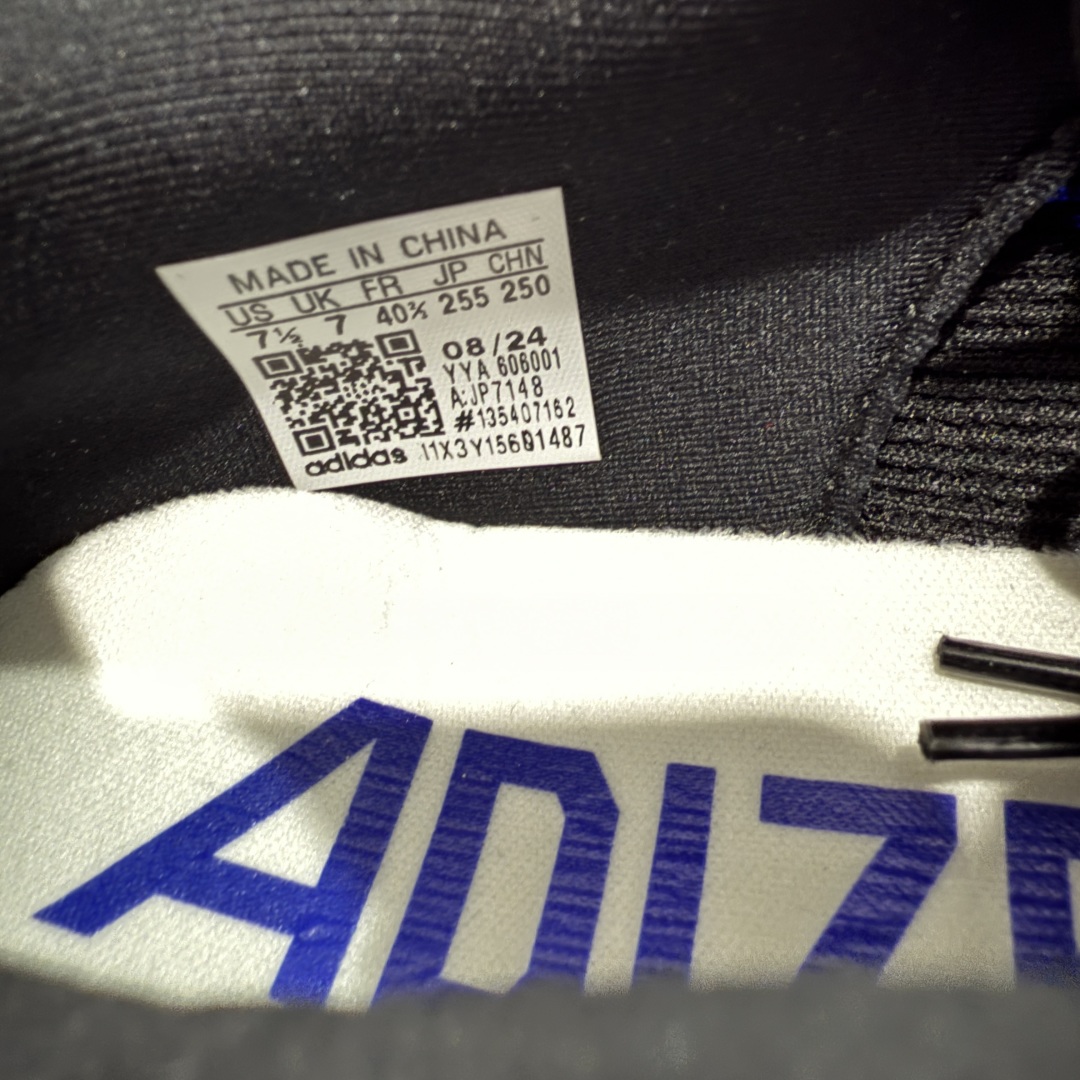 图片[7]-【PK版】AD Adizero Evo SL M 零度系列马拉松轻量竞速运动跑鞋 JP7148 黑蓝 原材料 内置碳板 原厂网纱潮流 超临界发泡大底 脚感软弹度与原版非常接近 细节目前市场最接近原版品质 尺码：36 36.5 37.5 38 38.5 39 40 40.5 41 42 42.5 43 44 44.5 45 46-选品中心