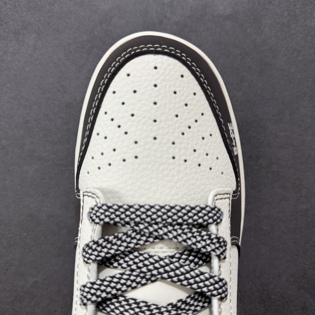  
【定制版】Nike SB Dunk Low“猿人头联名——经典白黑勾配色” 高端定制 低帮休闲板鞋 