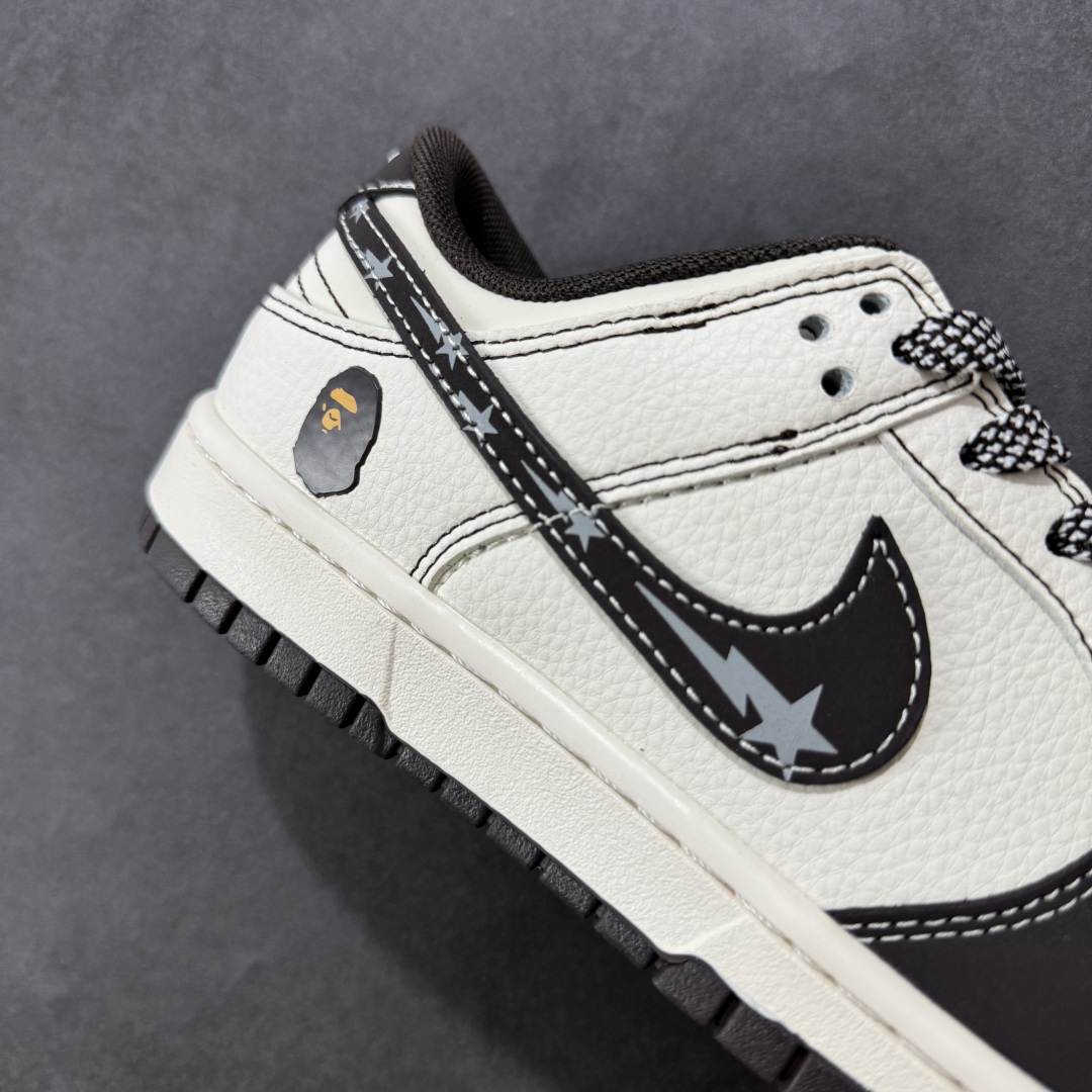  
【定制版】Nike SB Dunk Low“猿人头联名——经典白黑勾配色” 高端定制 低帮休闲板鞋 