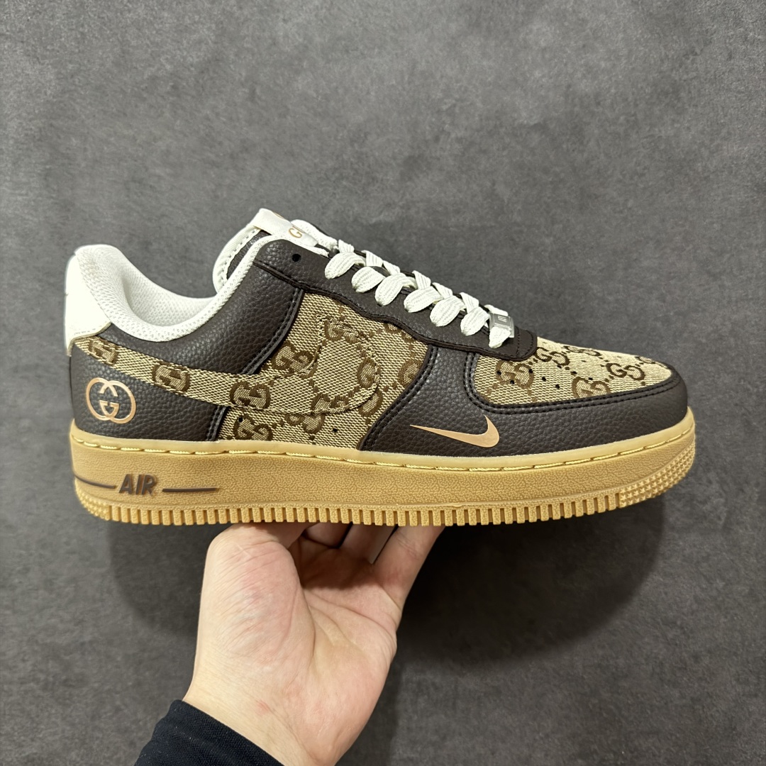 【公司级】Nike Air Force 1\'07 Low 古驰联名 咖啡棕生胶 空军一号低帮休闲板鞋 LW9279-004  #原楦头原纸板 原装鞋盒 定制五金配件 内置全掌气垫 原厂鞋底  尺码:36 36.5 37.5 38 38.5 39 40 40.5 41 42 42.5 43 44 44.5 45-选品中心