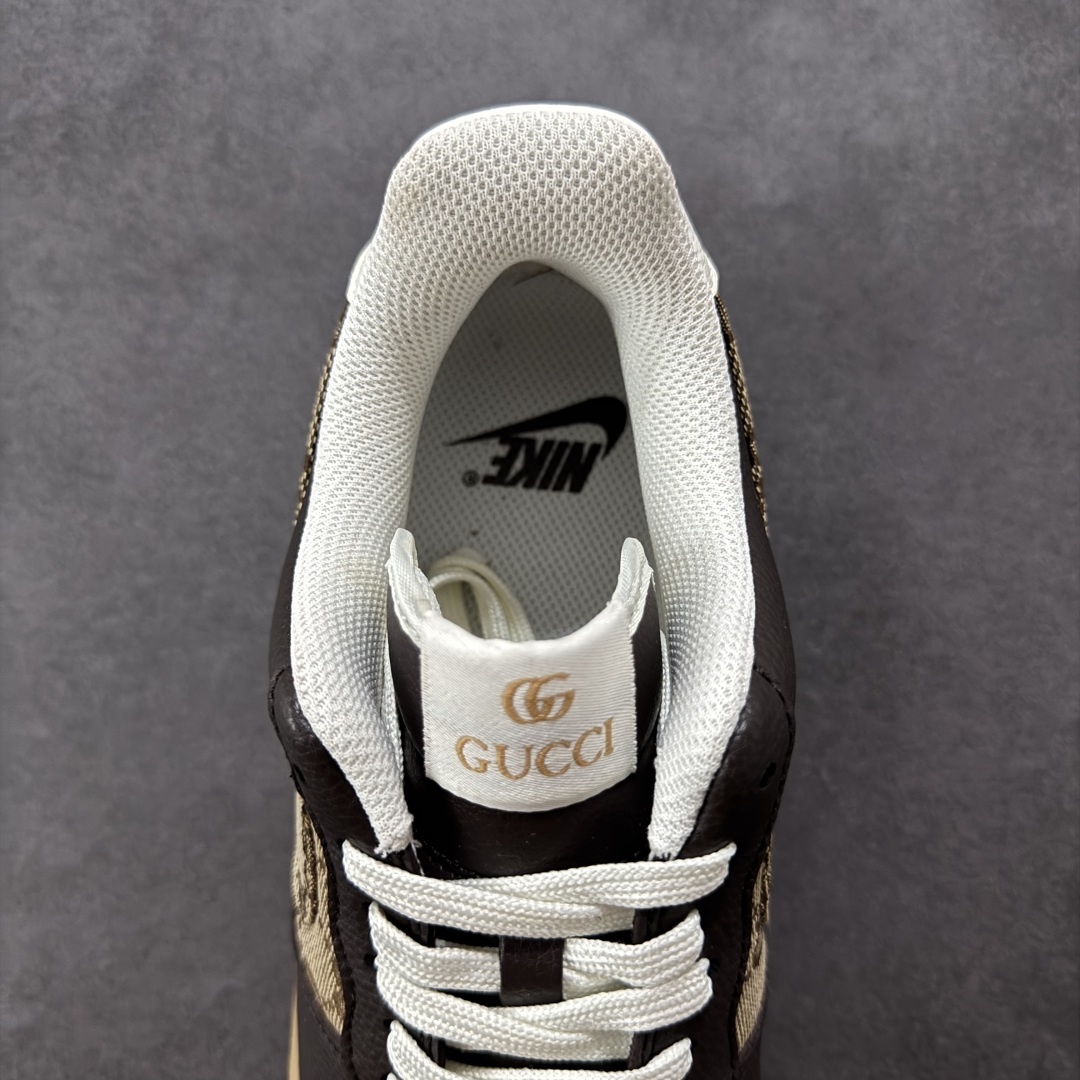 图片[7]-【公司级】Nike Air Force 1\’07 Low 古驰联名 咖啡棕生胶 空军一号低帮休闲板鞋 LW9279-004  #原楦头原纸板 原装鞋盒 定制五金配件 内置全掌气垫 原厂鞋底  尺码：36 36.5 37.5 38 38.5 39 40 40.5 41 42 42.5 43 44 44.5 45-选品中心