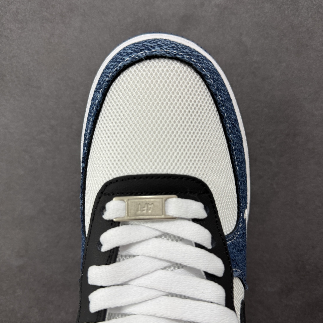 图片[8]-【定制版】Nike Air Force 1\’07 Low 牛仔布小勾 空军一号低帮休闲板鞋 ZH0316-089  #定制皮料 原厂3D打印 定制鞋盒 原楦原纸板 纯正空军版型 内置全掌气垫  尺码：36 36.5 37.5 38 38.5 39 40 40.5 41 42 42.5 43 44 44.5 45-选品中心