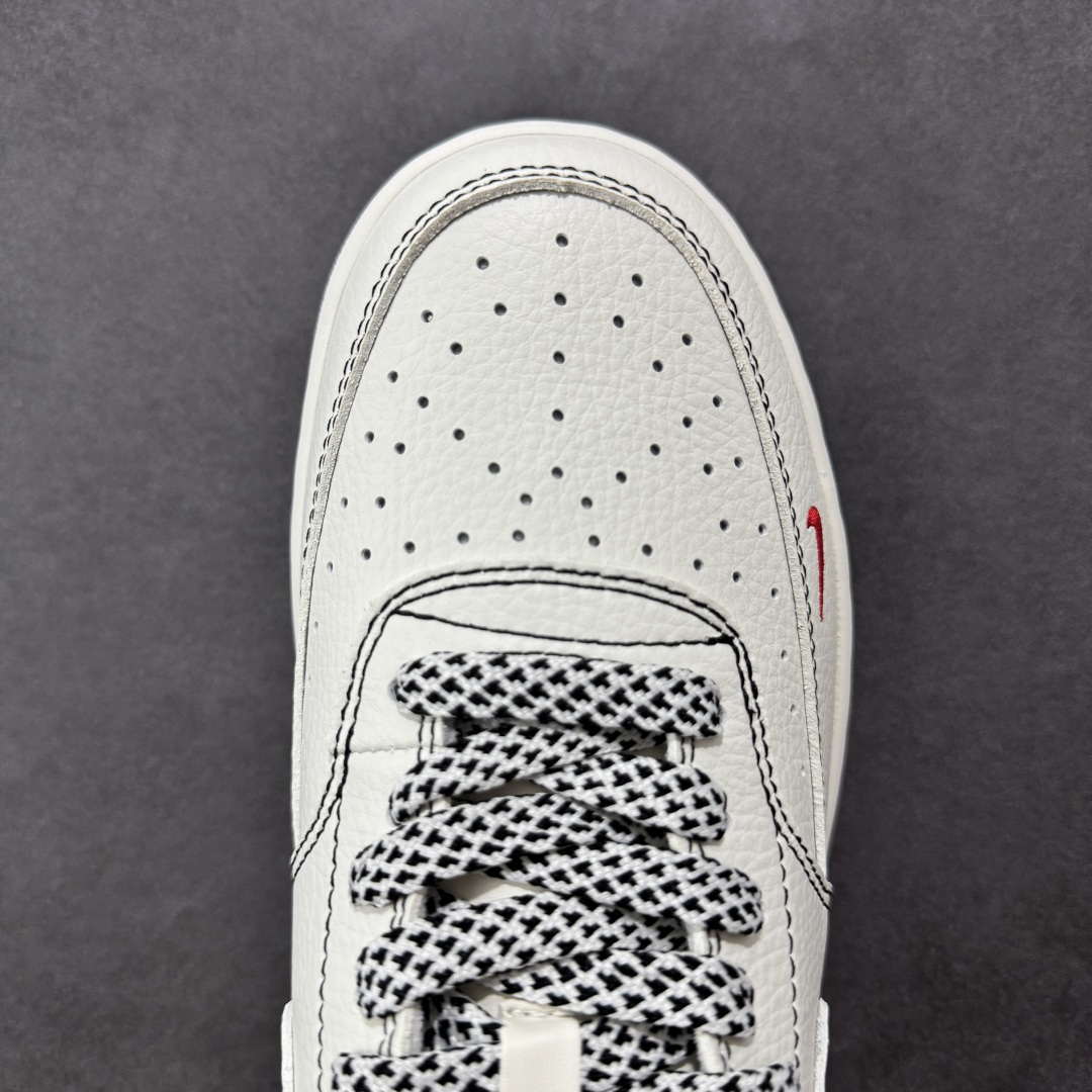 图片[8]-【公司级】Nike Court Vision 1 LOW 低帮 “Supreme联名——黑线生胶” 运动休闲板鞋 折边针车 工艺难度大 原楦头原纸板 原装鞋盒 定制五金配件 内置全掌气垫 原厂鞋底 货号：CS5288-013 尺码：36 36.5 37.5 38 38.5 39 40 40.5 41 42 42.5 43 44 44.5 45-选品中心