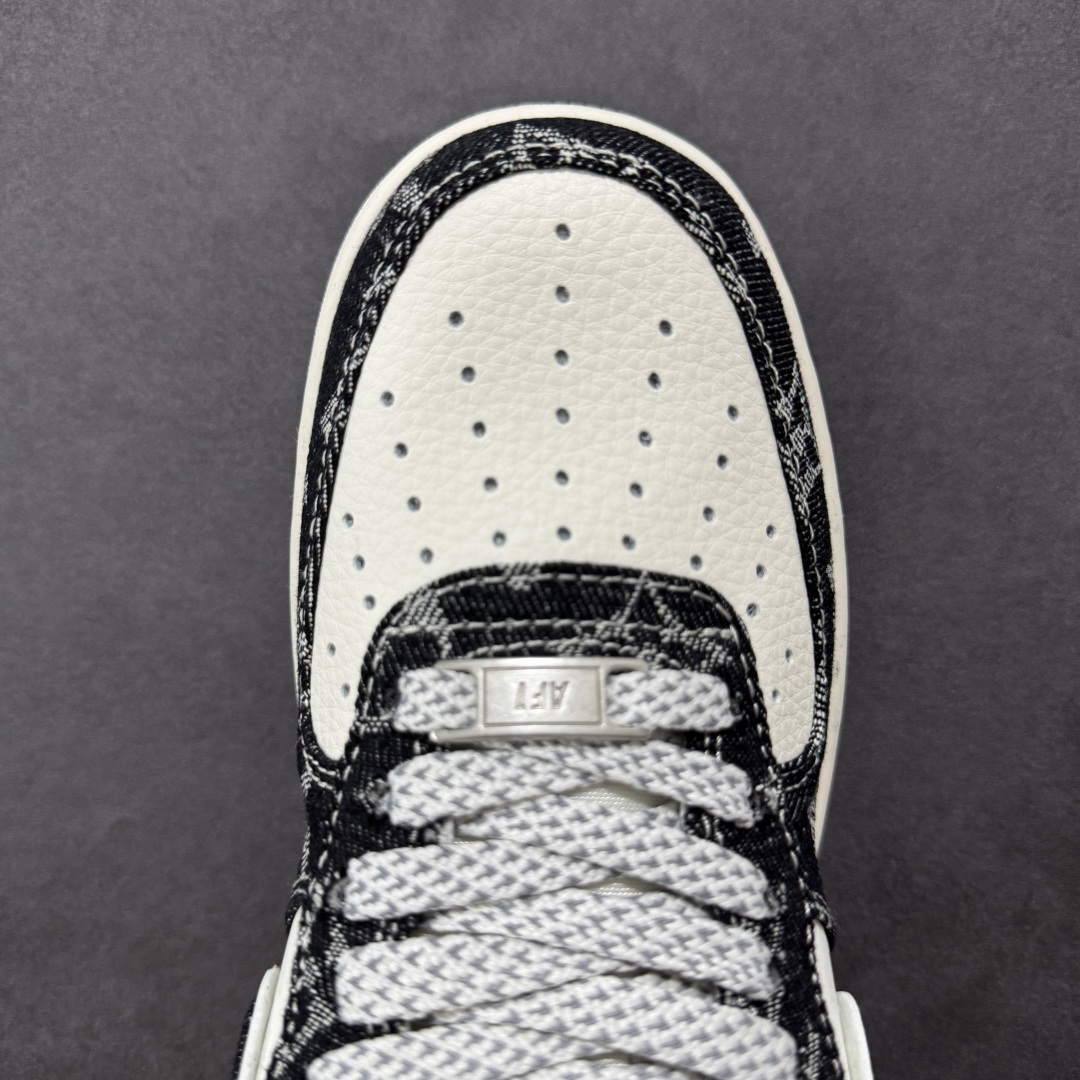 图片[8]-【定制版】Nike Air Force 1\’07 Low LV联名 前掌黑牛仔 空军一号低帮休闲板鞋 YX5066-353  #原楦头原纸板 原装鞋盒 定制五金配件 内置全掌气垫 原厂鞋底  尺码：36 36.5 37.5 38 38.5 39 40 40.5 41 42 42.5 43 44 44.5 45-选品中心