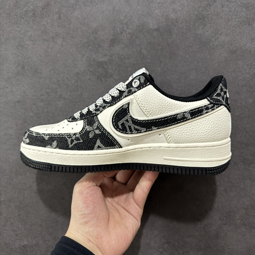 图片[2]-【定制版】Nike Air Force 1\’07 Low LV联名 前掌黑牛仔 空军一号低帮休闲板鞋 YX5066-353  #原楦头原纸板 原装鞋盒 定制五金配件 内置全掌气垫 原厂鞋底  尺码：36 36.5 37.5 38 38.5 39 40 40.5 41 42 42.5 43 44 44.5 45-选品中心