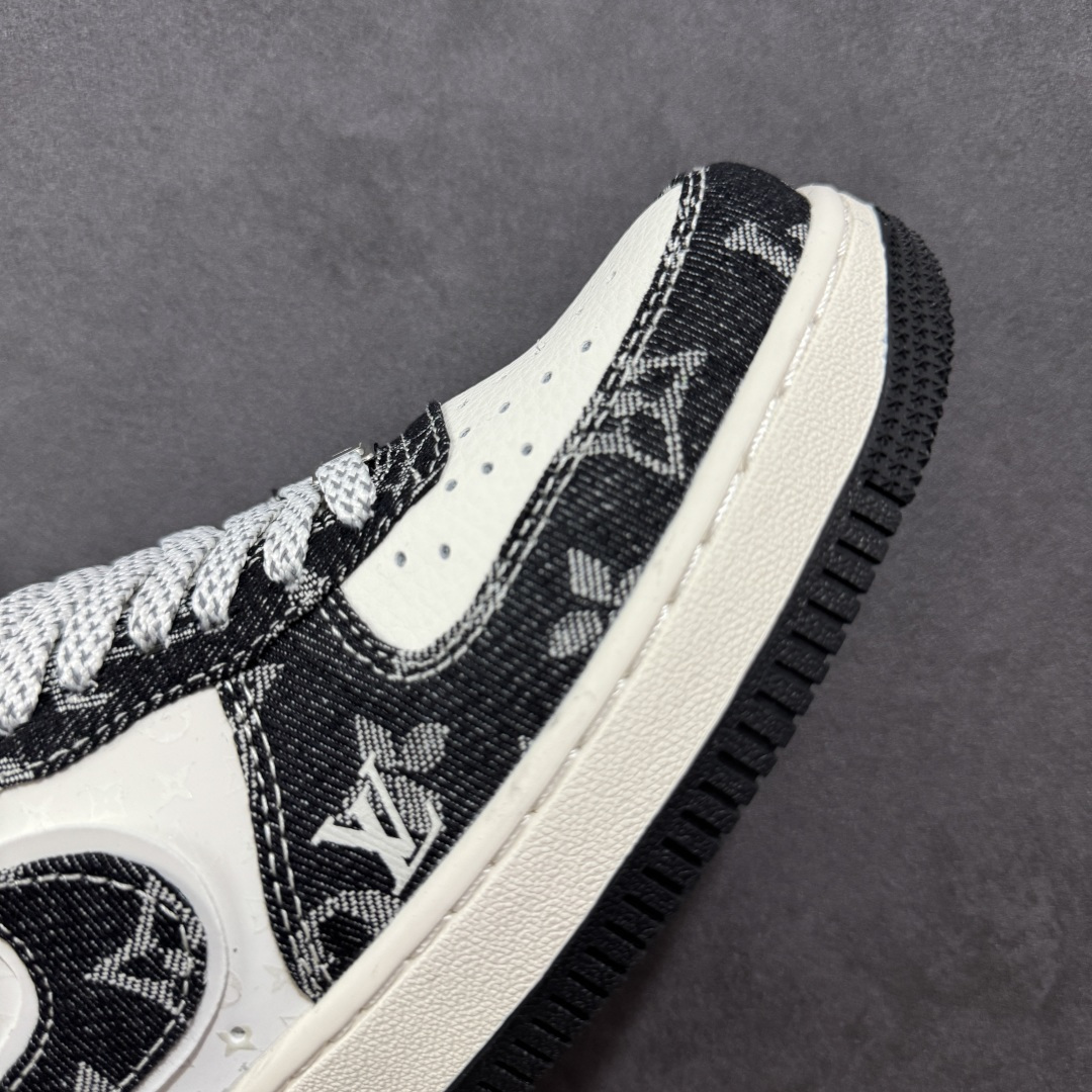 图片[5]-【定制版】Nike Air Force 1\’07 Low LV联名 前掌黑牛仔 空军一号低帮休闲板鞋 YX5066-353  #原楦头原纸板 原装鞋盒 定制五金配件 内置全掌气垫 原厂鞋底  尺码：36 36.5 37.5 38 38.5 39 40 40.5 41 42 42.5 43 44 44.5 45-选品中心