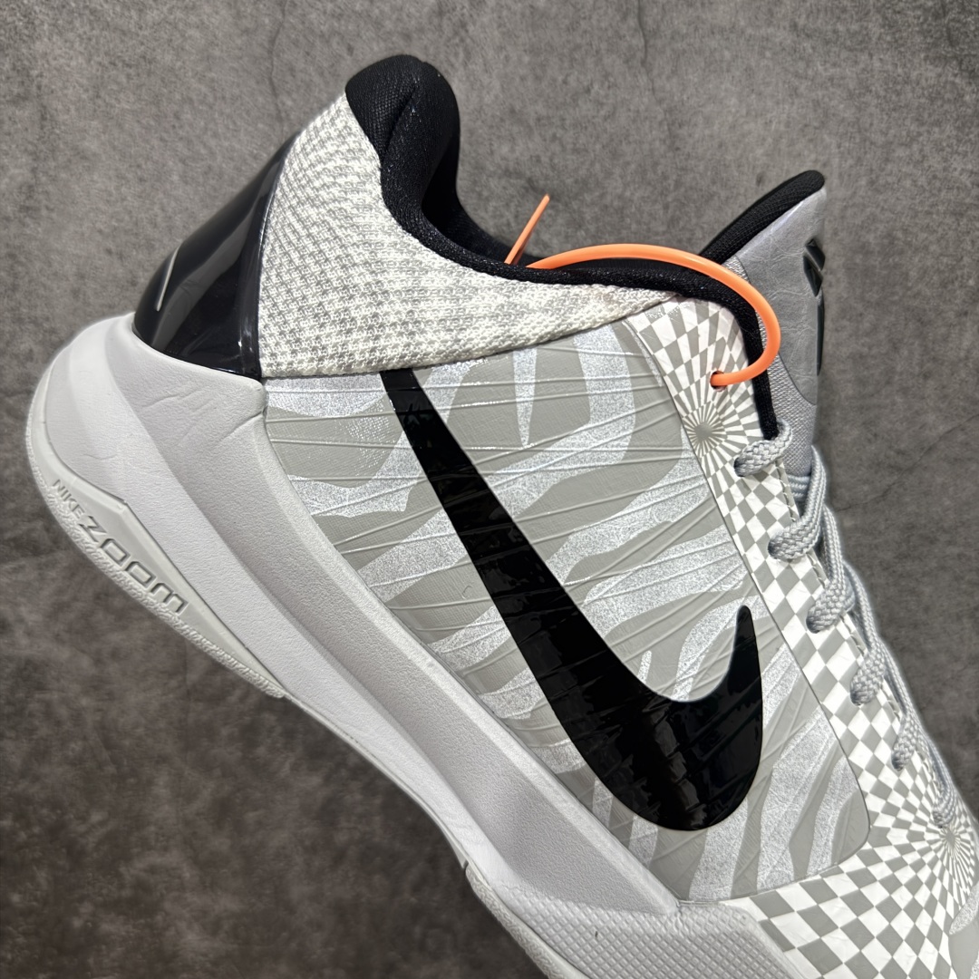 图片[7]-【Star版本】Nike Zoom Kobe 5 Protro \”Zebra\” 白灰斑马 货号：CD4991-003 完美复刻公司货 前掌超大Zoom Turbo气垫 后掌EVA缓震 真正的原汁原味 还原ZP脚感 全身鞋材卡料色独家定制 唯一正确喷漆工艺Swoosh 正确凹凸蛇鳞工艺 正确鞋面渐变效果 内全置真动飞态线 独立原厂模具 最大尺码达到48.5码 首批不拼图大几率过验 亲测已过 支持各种高强度实战 无需担心 上脚价 补货周期极长 脚宽建议买大半码 科比系列前掌偏窄 不影响二次销售 支持七天无理由退换 尺码：40 40.5 41 42 42.5 43 44 44.5 45 45.5 46 47.5 48.5-选品中心