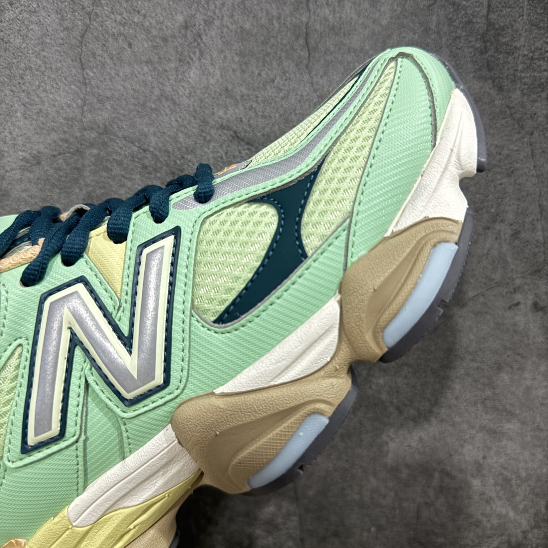 图片[6]-【纯原版】 New Balance NB9060 联名款 复古休闲运动慢跑鞋 黑白色U9060TMA 全套原楦原纸板原厂数据开发 进口三明治网面 原装进口翻毛皮料正确绒感卡色 正确中底拉帮中底网布细节 原厂标裁 带紫光防伪 定制后跟透明水晶模块 冲裁组合 大底贴合程度胶水上色把控完美 整洁度挑战全网艺术家 多道序QC把关品质完善 匠心打造 耗时两个月开发完成 工艺极其复杂难度可想而知 新开独立私模大底 全网唯一正确六层组合大底 高端零售专供产物 尺码：36 37 37.5 38 38.5 39 40 40.5 41 42 42.5 43 44 45 46.5-选品中心