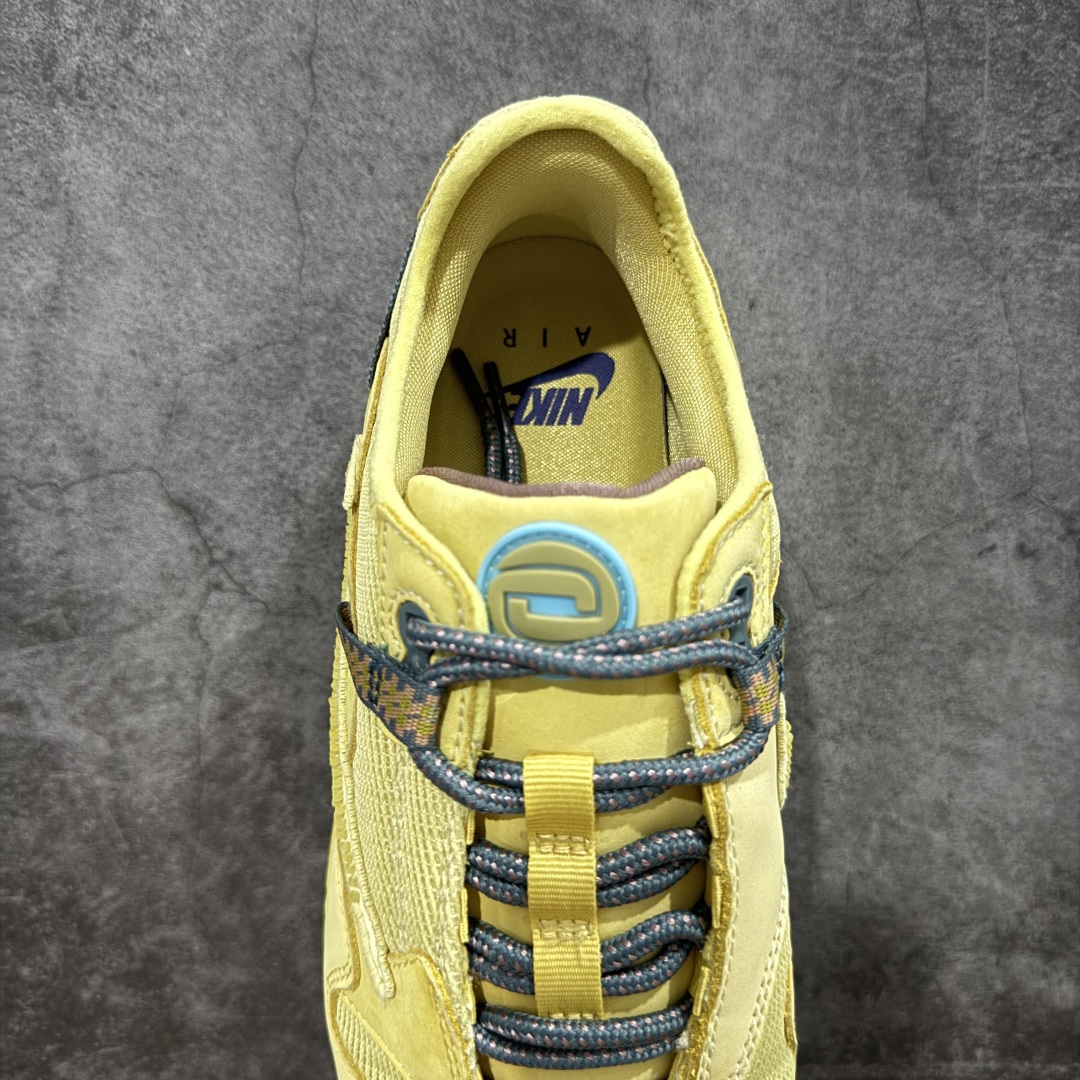 图片[8]-【外贸纯原版】Travis Scott x Nike Air Max 1 \”Saturn Gold\”\’ 复古休闲跑步鞋 小麦色 倒钩 货号：DO9392-700 外贸大厂全新开发出品 多次改良 品质细节完美升级出货 全新原楦档案原纸版数据开发版型 采用同源一致Prime Asia原厂丝光头层磨砂皮革饰片组合原装三明治网布物料 麂皮绒感刷色感十足 原厂材质纯手工复杂串珠效果倒钩子 正确二次成型\’猛帮\’成型工艺❌区别市面版本 升级回弹PU缓震中底材质 全新独家开模底纹橡胶鞋底 尺码：36 36.5 37.5 38 38.5 39 40 40.5 41 42 42.5 43 44 44.5 45 46 47.5（女码后期出货）-选品中心