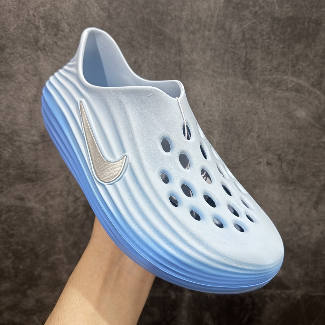 图片[3]-【LW版本】Nike Reactx Rejuven 8 耐克新款夏季沙滩凉鞋拖鞋洞洞鞋 HV5060-402 市场最高版本 没有之一 品质细节远远超越市面版本 欢迎对比 脚感材料都是原版同步 比市场货好太多 正确组合底 超高清洁度 完美版型 区别市面通货 采用质感柔软且出众回弹的 ReactX泡绵，发泡组合大底 脚感十分舒适，缔造非凡舒适的日常穿着体验，助你保持活力。  尺码：36-49.5 建议选大半码到一码-选品中心