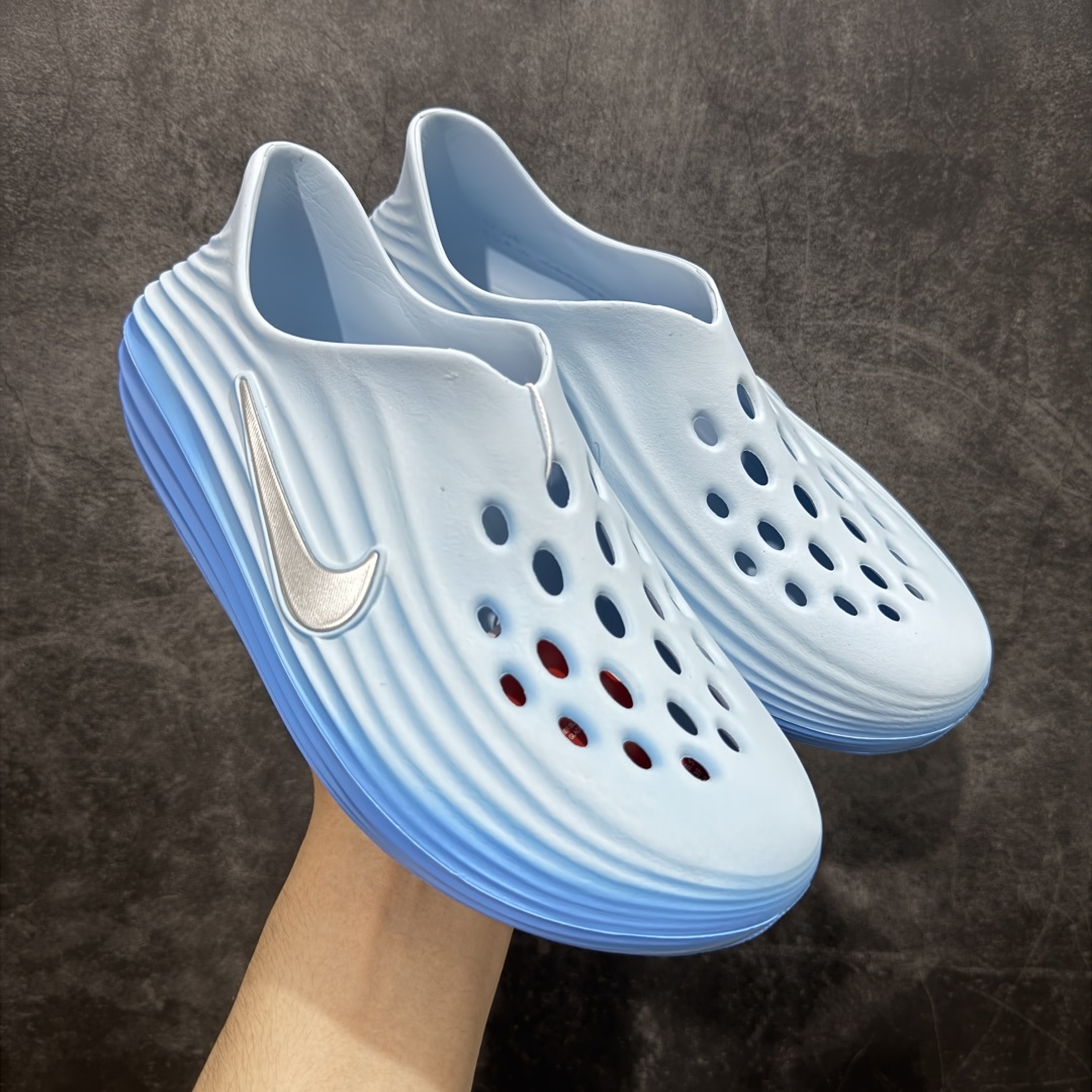 【LW版本】Nike Reactx Rejuven 8 耐克新款夏季沙滩凉鞋拖鞋洞洞鞋 HV5060-402 市场最高版本 没有之一 品质细节远远超越市面版本 欢迎对比 脚感材料都是原版同步 比市场货好太多 正确组合底 超高清洁度 完美版型 区别市面通货 采用质感柔软且出众回弹的 ReactX泡绵,发泡组合大底 脚感十分舒适,缔造非凡舒适的日常穿着体验,助你保持活力。  尺码:36-49.5 建议选大半码到一码-选品中心