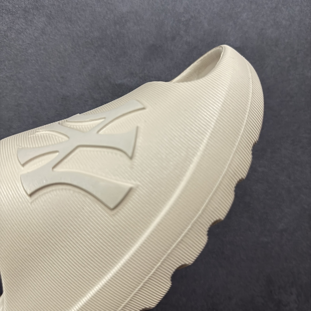 图片[5]-【公司级】新款MLB情侣拖鞋男女NY厚底增高一字拖凉鞋运动沙滩鞋白色 尺码： 35-45-选品中心