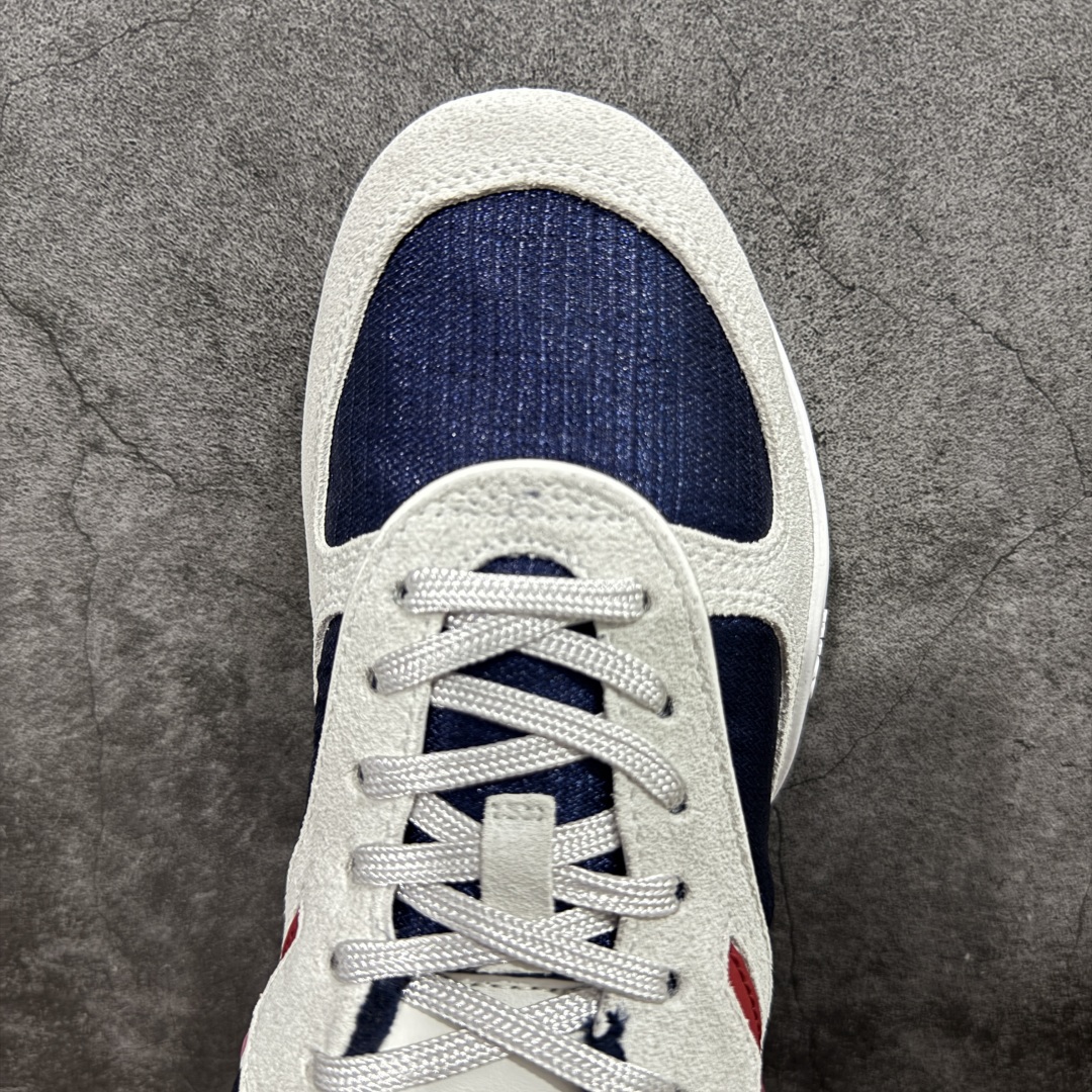 图片[5]-【HZ渠道纯原】MIU MIU缪缪 Gymnasium 绒面革 圆头系带 薄底鞋 低帮 生活休闲鞋 女款 蓝红色 私人订单 原版开发打造 区别市场所有版本 一切细节均对标原版 皮料 面料 大底均与原版对比无差别 无任何色差 欢迎对比 市场最高版 尺码：36-44-选品中心