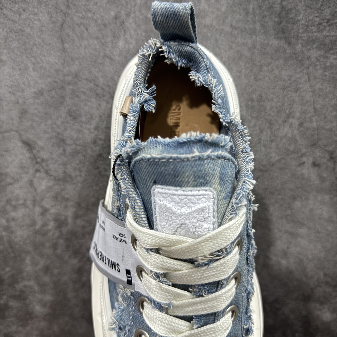 图片[8]-【广东纯原版本】s25新款SMILEREPUBLIC 檀健次 老爹鞋2.0系列重磅来袭🔥🔥🔥采用了 水洗布 TPU贴盒大底厚底7cm大底轻盈又增高💯#SMILEREPUBLIC三周年#SMILEQUEEN#开口笑二代#厚底鞋#偏要高调#我的厚米鞋 三个色 黑白 全黑 全白 厚底软得像是自带弹簧，鞋型把整条腿衬得特别秀气，配中筒袜瞬间变身学院少女，，感觉脖子以下全是腿 ✅ 小红书爆款 李昀锐、于文文、大鹏、痞幼、苏醒、刘畊宏老师等～众多明星纷纷上脚👟 35 36 37 38 39 40 41 42 43 44 45-选品中心