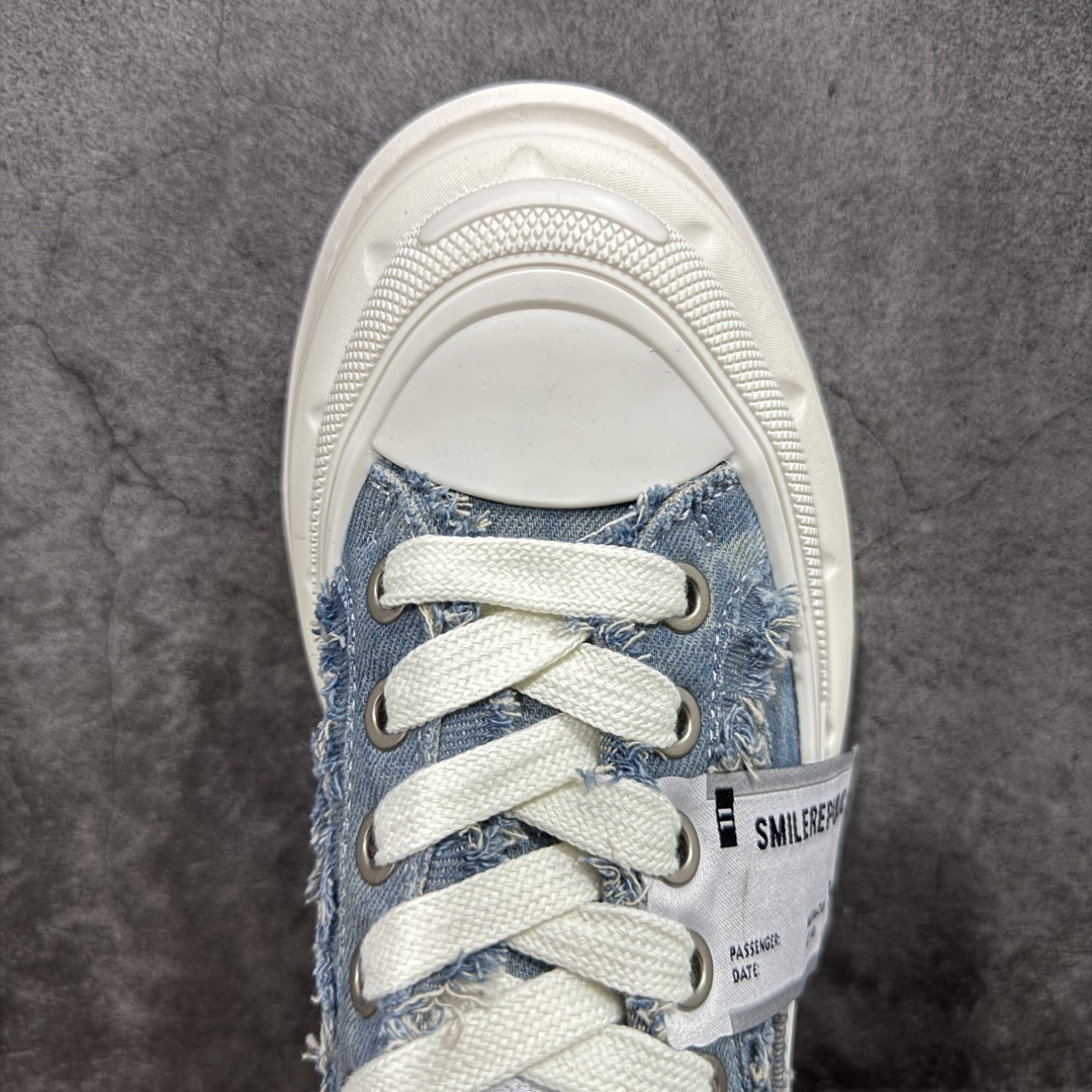 图片[5]-【广东纯原版本】s25新款SMILEREPUBLIC 檀健次 老爹鞋2.0系列重磅来袭🔥🔥🔥采用了 水洗布 TPU贴盒大底厚底7cm大底轻盈又增高💯#SMILEREPUBLIC三周年#SMILEQUEEN#开口笑二代#厚底鞋#偏要高调#我的厚米鞋 三个色 黑白 全黑 全白 厚底软得像是自带弹簧，鞋型把整条腿衬得特别秀气，配中筒袜瞬间变身学院少女，，感觉脖子以下全是腿 ✅ 小红书爆款 李昀锐、于文文、大鹏、痞幼、苏醒、刘畊宏老师等～众多明星纷纷上脚👟 35 36 37 38 39 40 41 42 43 44 45-选品中心