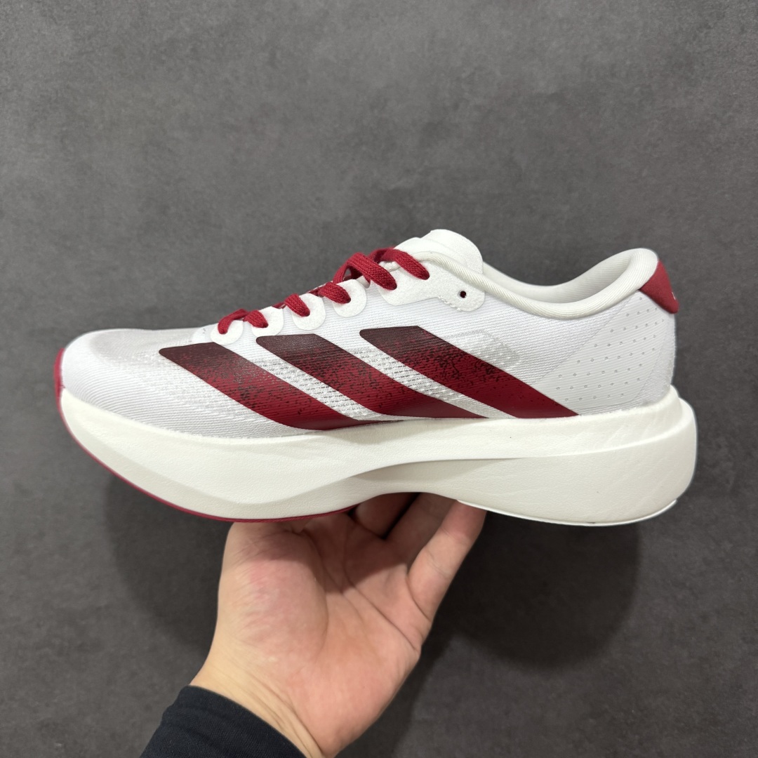 图片[2]-【TD版本】Adidas Adizero Evo SL 阿迪超轻透气缓震跑鞋  #以令人难以置信的138克重量，刷新了跑鞋轻量化的记录，阿迪在材料科学和工艺技术上的深厚积累。  #全新鞋款采用Lightweight Upper材料，让穿着者几乎能够体验到一种\”裸足\”的感觉  货号：JQ4576 尺码：36 36.5 37 38 38.5 39 40 40.5 41 42 42.5 43 44 44.5 45-选品中心