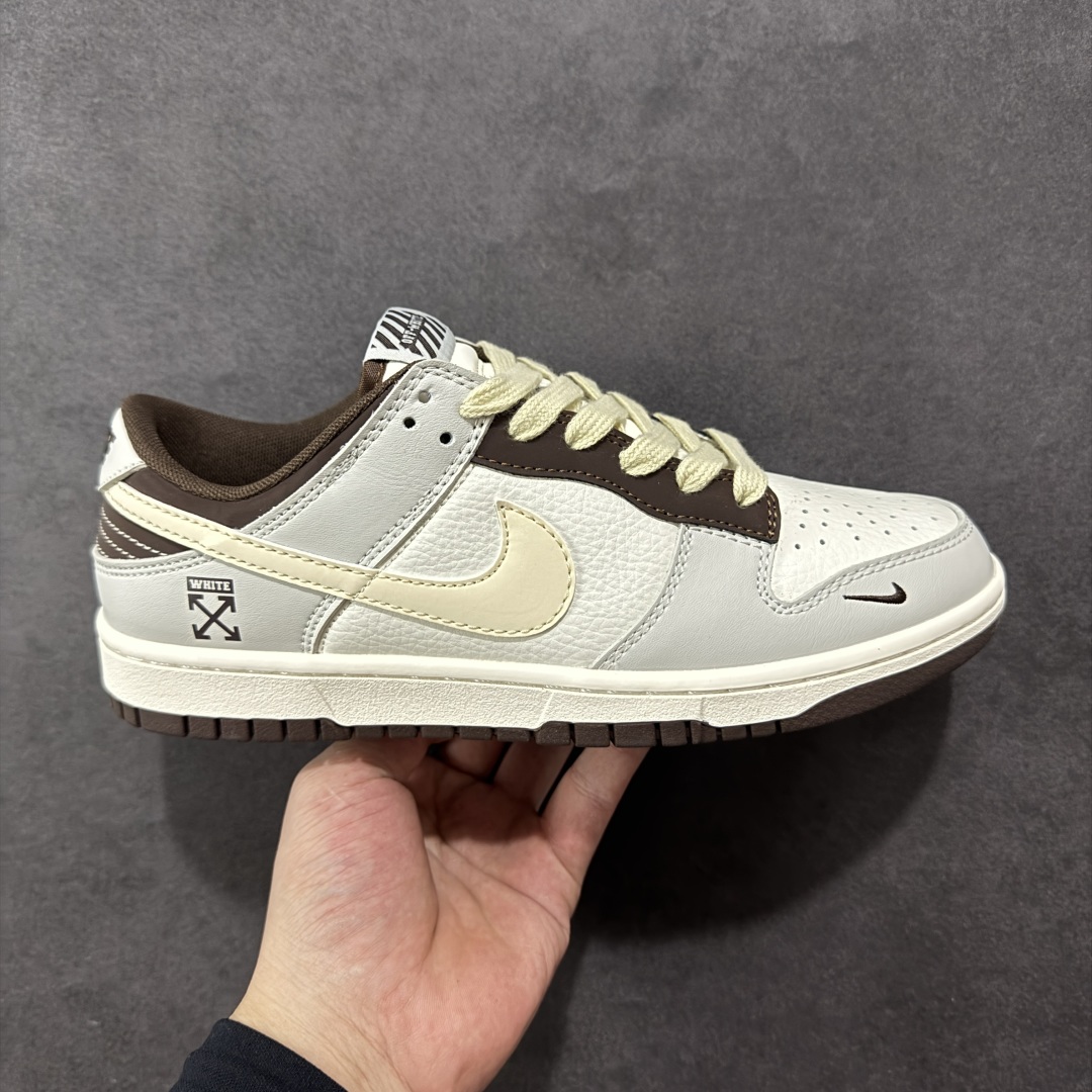 【定制版】NIKE SB Dunk Low x OFF-WHITE 米灰棕 公司级出品 极力推荐 原装头层材料 独家版型蒸餾加工 帶來的是更好的视觉和脚感体验 大厂纯原品质出货 清洁度 电绣工艺 皮料切割干净无任何毛边 细节完美 货号:XX9910 010 尺码: 36 36.5 37.5 38 38.5 39 40 40.5 41 42 42.5 43 44 44.5 45-选品中心