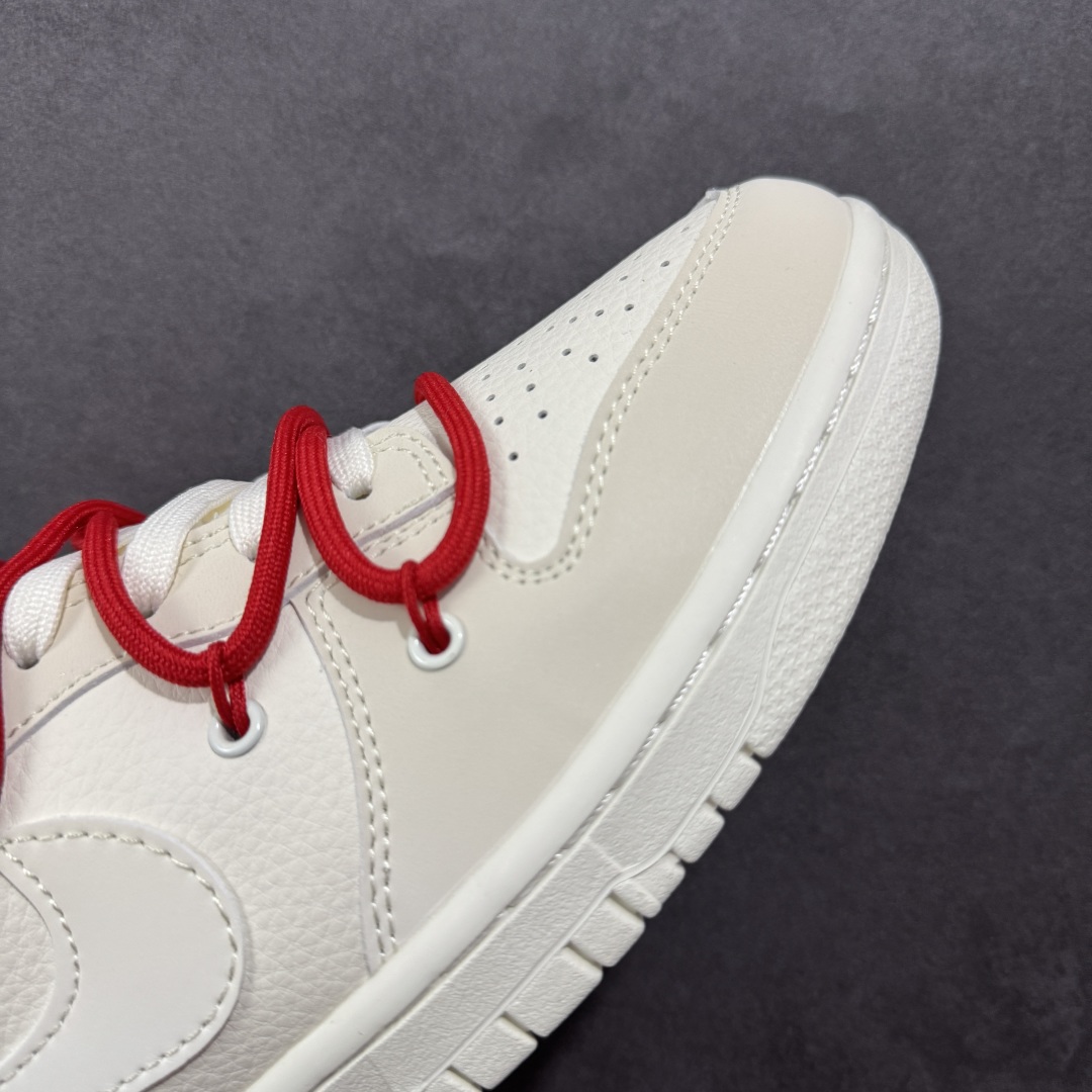 图片[5]-【定制版】Nike SB Dunk Low Sup联名 白红绑带 周年高端定制 低帮休闲板鞋  #定制鞋盒 大厂纯原品质出货 超高清洁度 皮料切割干净无任何毛边 细节完美 货号：DM6868-085  尺码：36 36.5 37.5 38 36.5 39 40 40.5 41 42 42.5 43 44 44.5 45-选品中心