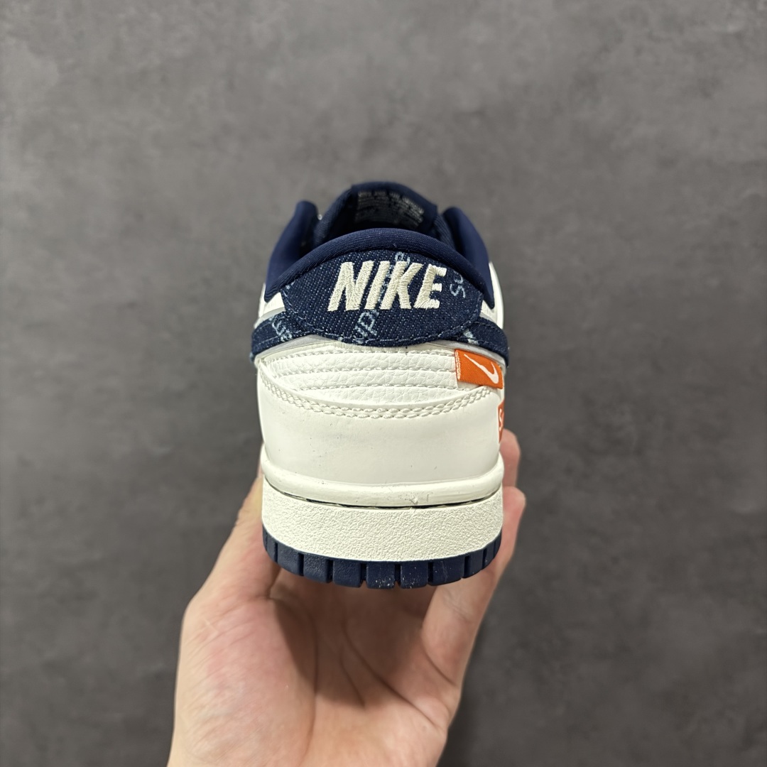 图片[4]-【定制版】Nike SB Dunk Low Sup联名 深蓝牛仔 周年高端定制 低帮休闲板鞋  #3M反光 夜光效果 定制鞋盒 大厂纯原品质出货 超高清洁度 皮料切割干净无任何毛边 细节完美   货号：SC9207-415 尺码：36 36.5 37.5 38 36.5 39 40 40.5 41 42 42.5 43 44 44.5 45-选品中心