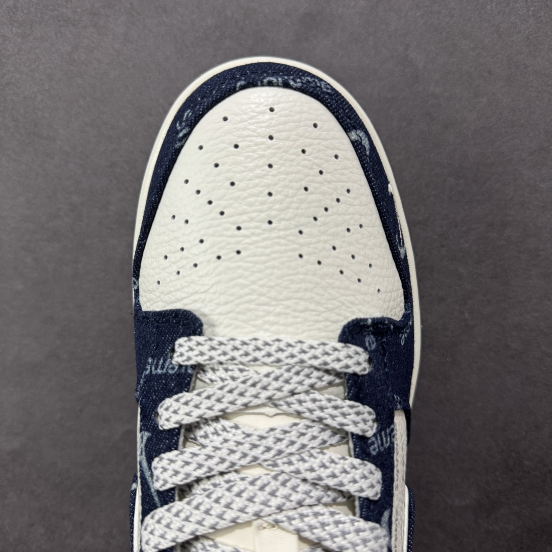 图片[8]-【定制版】Nike SB Dunk Low Sup联名 深蓝牛仔 周年高端定制 低帮休闲板鞋  #3M反光 夜光效果 定制鞋盒 大厂纯原品质出货 超高清洁度 皮料切割干净无任何毛边 细节完美   货号：SC9207-415 尺码：36 36.5 37.5 38 36.5 39 40 40.5 41 42 42.5 43 44 44.5 45-选品中心