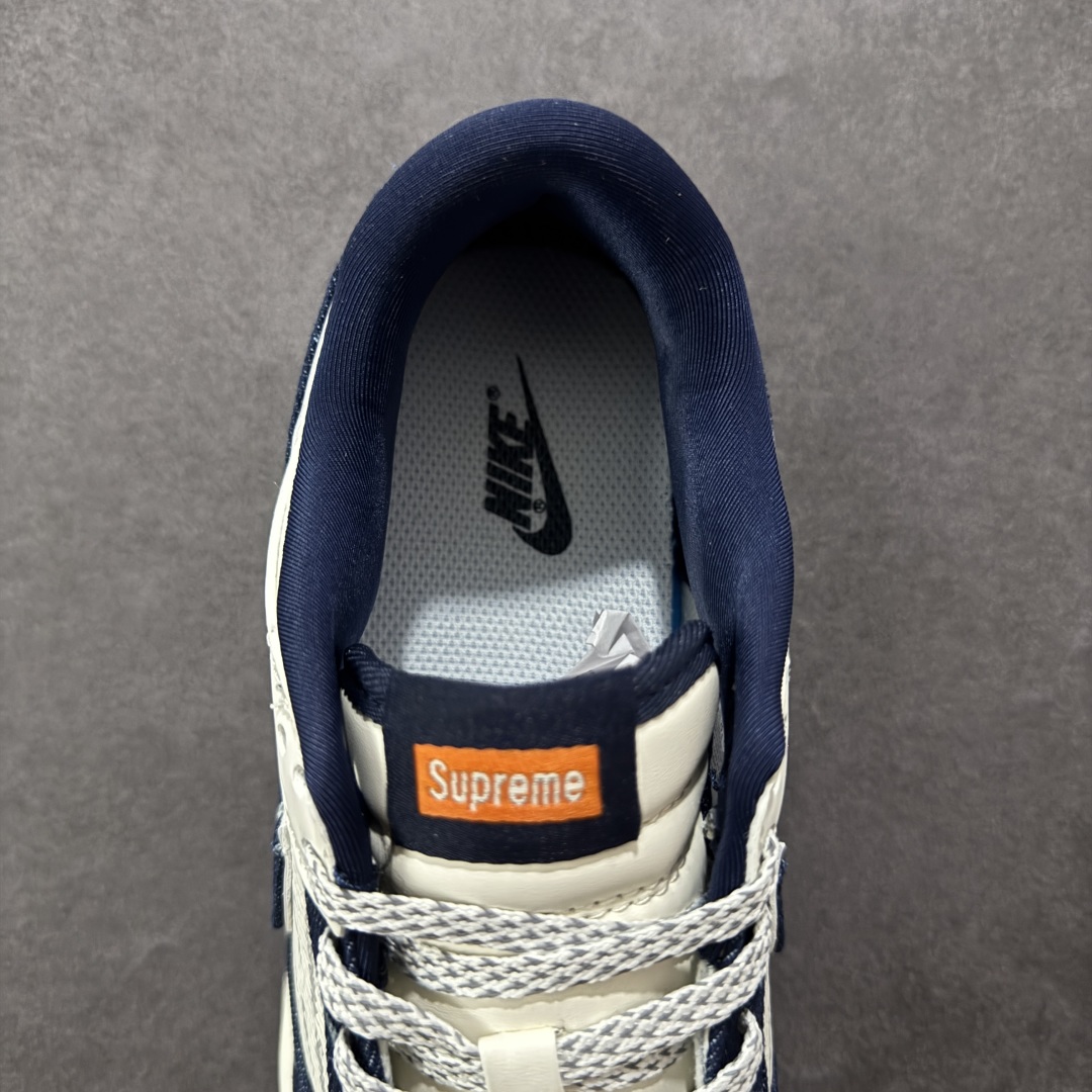 图片[7]-【定制版】Nike SB Dunk Low Sup联名 深蓝牛仔 周年高端定制 低帮休闲板鞋  #3M反光 夜光效果 定制鞋盒 大厂纯原品质出货 超高清洁度 皮料切割干净无任何毛边 细节完美   货号：SC9207-415 尺码：36 36.5 37.5 38 36.5 39 40 40.5 41 42 42.5 43 44 44.5 45-选品中心