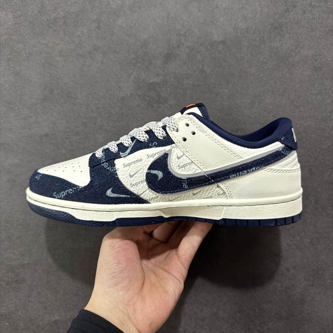 图片[2]-【定制版】Nike SB Dunk Low Sup联名 深蓝牛仔 周年高端定制 低帮休闲板鞋  #3M反光 夜光效果 定制鞋盒 大厂纯原品质出货 超高清洁度 皮料切割干净无任何毛边 细节完美   货号：SC9207-415 尺码：36 36.5 37.5 38 36.5 39 40 40.5 41 42 42.5 43 44 44.5 45-选品中心