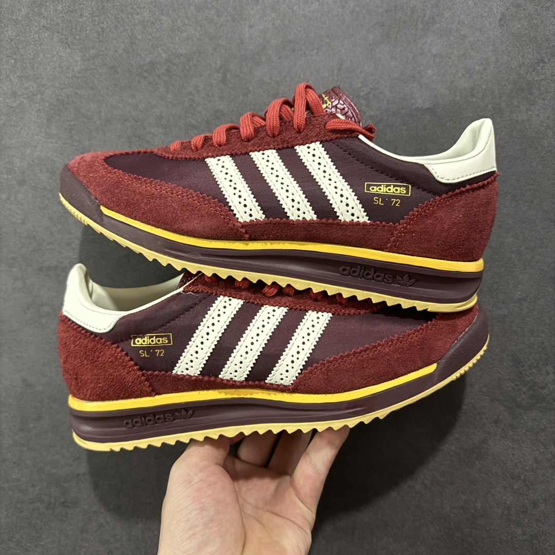  
【正确版】AD Originals SL 72 RS 
经典复古轻便休闲运动慢跑鞋
原鞋开发 版型正