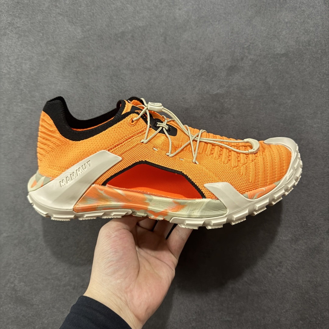 【公司级】MAMMUT猛犸象 Hueco Knit 2 登山靴多功能鞋履 独立私模 顶级复刻百分百还原# 应用BASE FIT 2.0专利技术 拥有优越的抓地力、护趾力和运动缓冲功能 可折叠鞋跟 透气针织鞋面 适合春夏与初秋季节的设计 即刻\”履\”行出发 尺码：36 36.5 37.5 38 38.5 39 40 40.5 41 42 42.5 43 44 44.5 45 46-选品中心