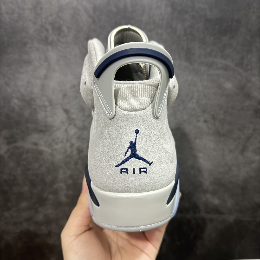 图片[4]-【原厂版本】 Air Jordan 6 Retro \”Georgetown\”G AJ6乔治城灰蓝麂皮 原楦原纸板 正品既视感十足‼️ 采购原厂皮料 到手可放心比对原鞋 上脚百分百充当正品驾驭 真正原装公司级完美鞋型 一切细节实拍所见所得！纸板中底、钢印 完美版型 一应俱全外贸专供 发国外寄售可稳妥充正操作 尺码：40 40.5 41 42 42.5 43 44 44.5 45 46 47.5-选品中心