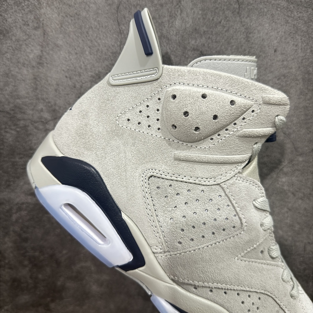 图片[7]-【原厂版本】 Air Jordan 6 Retro \”Georgetown\”G AJ6乔治城灰蓝麂皮 原楦原纸板 正品既视感十足‼️ 采购原厂皮料 到手可放心比对原鞋 上脚百分百充当正品驾驭 真正原装公司级完美鞋型 一切细节实拍所见所得！纸板中底、钢印 完美版型 一应俱全外贸专供 发国外寄售可稳妥充正操作 尺码：40 40.5 41 42 42.5 43 44 44.5 45 46 47.5-选品中心