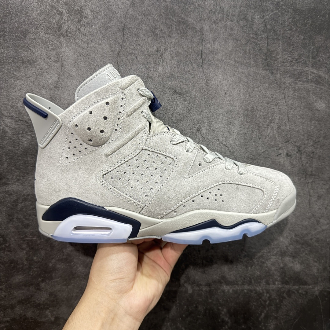 【原厂版本】 Air Jordan 6 Retro \”Georgetown\”G AJ6乔治城灰蓝麂皮 原楦原纸板 正品既视感十足‼️ 采购原厂皮料 到手可放心比对原鞋 上脚百分百充当正品驾驭 真正原装公司级完美鞋型 一切细节实拍所见所得！纸板中底、钢印 完美版型 一应俱全外贸专供 发国外寄售可稳妥充正操作 尺码：40 40.5 41 42 42.5 43 44 44.5 45 46 47.5-选品中心