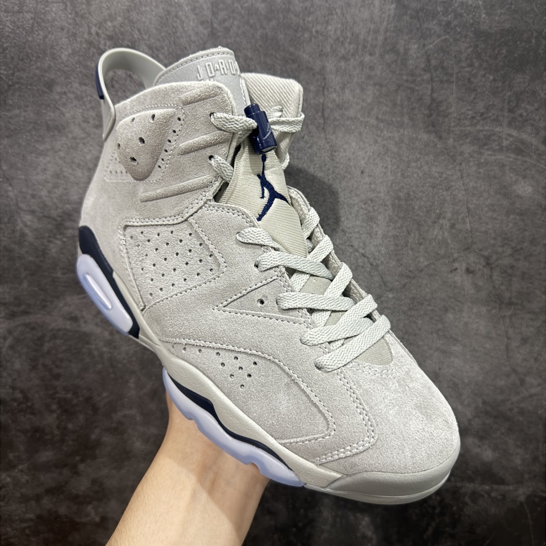 图片[3]-【原厂版本】 Air Jordan 6 Retro \”Georgetown\”G AJ6乔治城灰蓝麂皮 原楦原纸板 正品既视感十足‼️ 采购原厂皮料 到手可放心比对原鞋 上脚百分百充当正品驾驭 真正原装公司级完美鞋型 一切细节实拍所见所得！纸板中底、钢印 完美版型 一应俱全外贸专供 发国外寄售可稳妥充正操作 尺码：40 40.5 41 42 42.5 43 44 44.5 45 46 47.5-选品中心