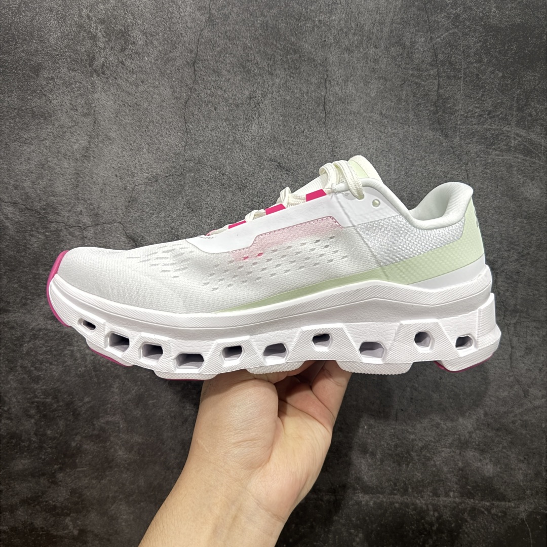 图片[2]-【公司级】On Cloudmonster 昂跑 小怪兽 减震生活休闲鞋 此运动品牌 开创于2010年 缓震着陆、强效回弹、轻柔质感的设计构思始终是ON研制关键 与此同时基于“为全球提供革新性的跑步感受”信念 陆续推出了多款跑鞋及其以专业运动人体跑步工程学为设计关键的功能性跑步服饰设备 让跑者不费力气地畅快畅跑 尺码：36-45-选品中心