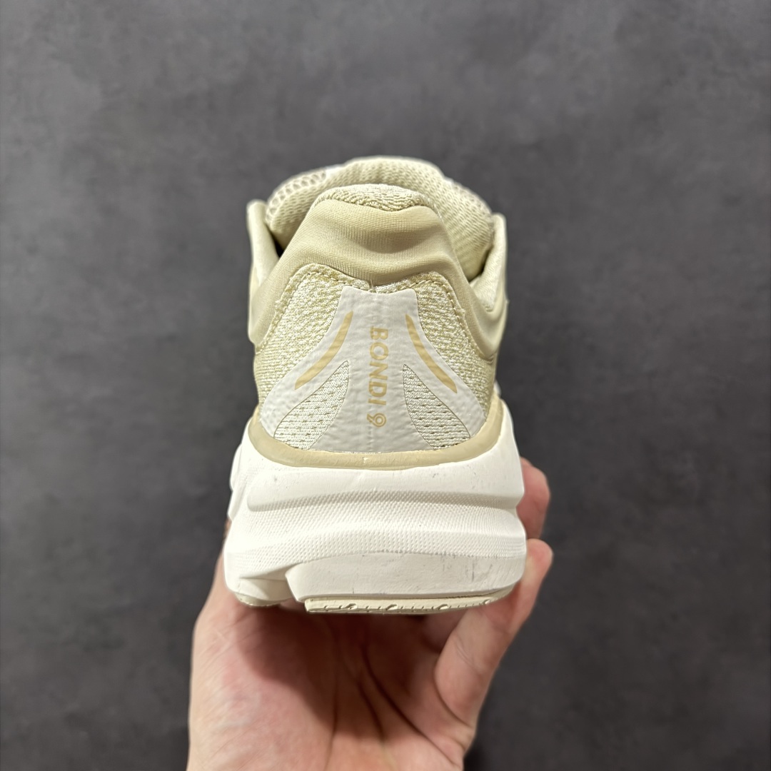 图片[4]-【公司级】HOKA One One BONDI 9 邦迪9代低帮厚底网织轻量休闲运动慢跑鞋 #升级原楦原纸版开发版型 #采用透气针织工程材料鞋面材质 #轻量化材料高弹力泡棉升级中底 #内嵌欧索莱Ortholite® 混合(再生)鞋垫 #外置耐磨防滑橡胶模块❗️ 尺码：36 36.5 37.5 38 39 40 40.5 41 42 42.5 43 44 44.5 45-选品中心