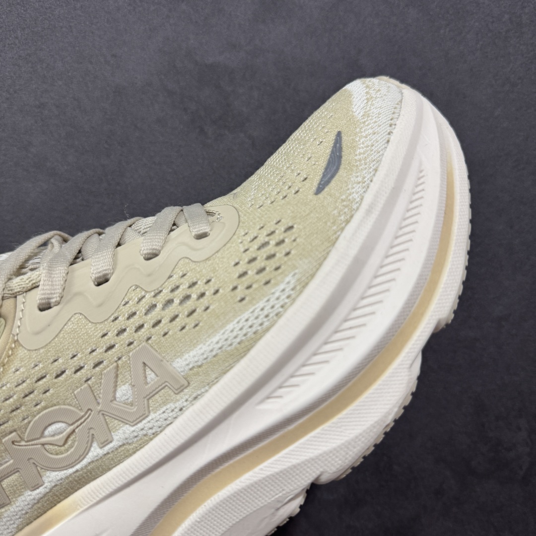 图片[5]-【公司级】HOKA One One BONDI 9 邦迪9代低帮厚底网织轻量休闲运动慢跑鞋 #升级原楦原纸版开发版型 #采用透气针织工程材料鞋面材质 #轻量化材料高弹力泡棉升级中底 #内嵌欧索莱Ortholite® 混合(再生)鞋垫 #外置耐磨防滑橡胶模块❗️ 尺码：36 36.5 37.5 38 39 40 40.5 41 42 42.5 43 44 44.5 45-选品中心