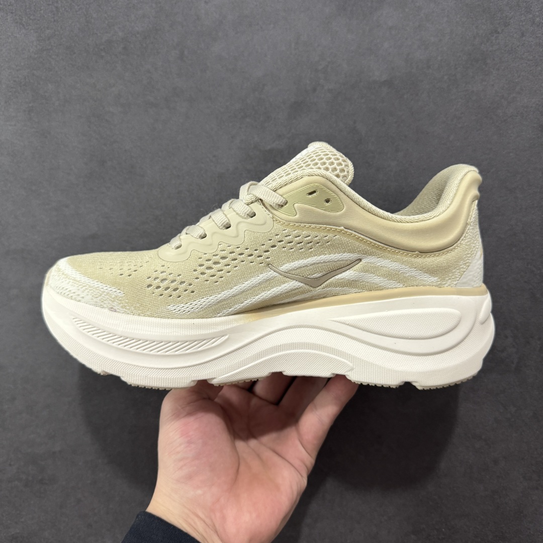 图片[2]-【公司级】HOKA One One BONDI 9 邦迪9代低帮厚底网织轻量休闲运动慢跑鞋 #升级原楦原纸版开发版型 #采用透气针织工程材料鞋面材质 #轻量化材料高弹力泡棉升级中底 #内嵌欧索莱Ortholite® 混合(再生)鞋垫 #外置耐磨防滑橡胶模块❗️ 尺码：36 36.5 37.5 38 39 40 40.5 41 42 42.5 43 44 44.5 45-选品中心