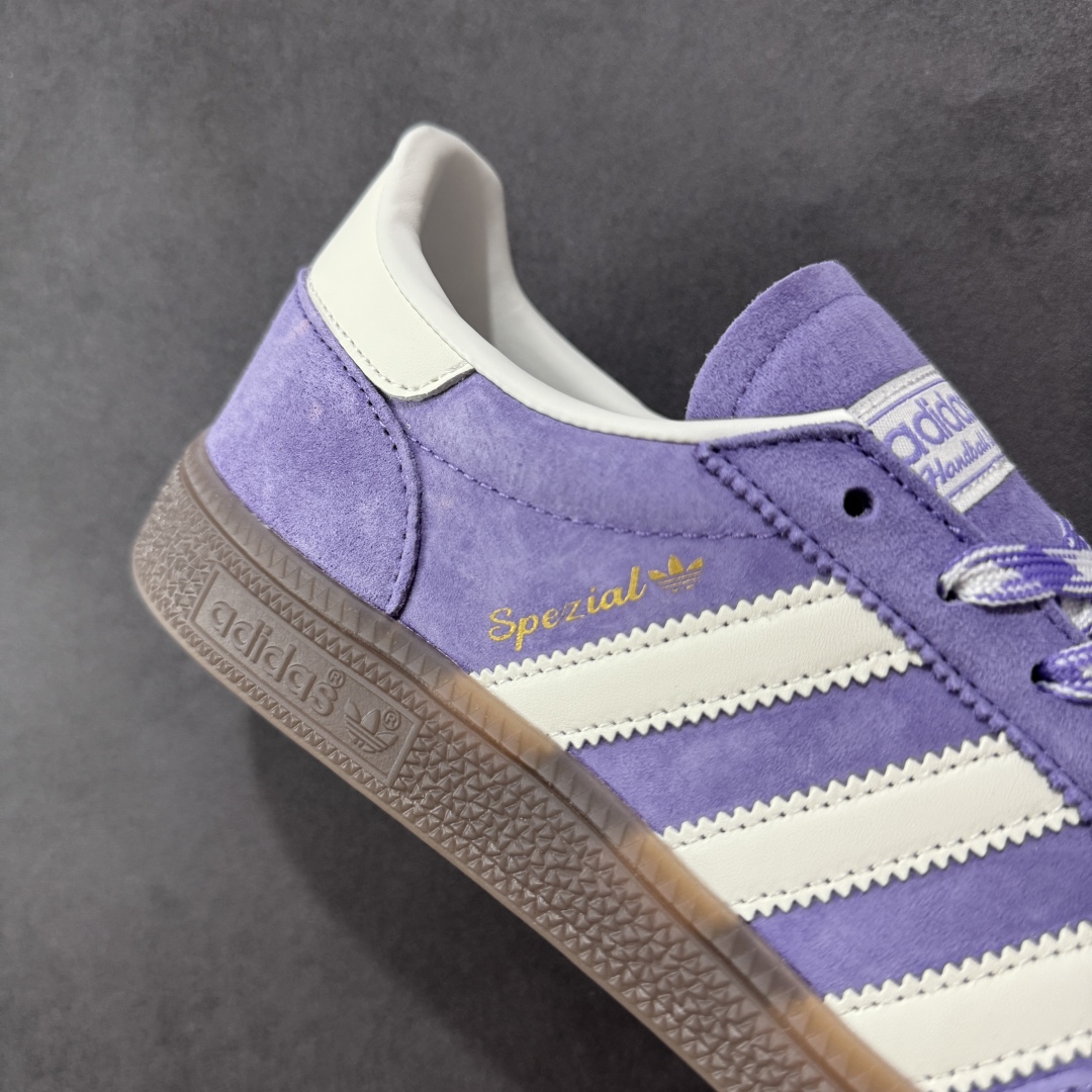 图片[6]-【R版】AD Originals Spezial Handball SPZL F手球运动员系列百搭休闲运动板鞋 KI5935 这款来自阿迪达斯的这款HANDBALL SPZL前身是一双手球运动鞋 鞋面外侧除了Spezial字母之外还有三叶草标志。Handball SPZL作为复古手球训练鞋与作为室内足球鞋的Samba有着异曲同工之处，但是质感更为出众的鞋身以及丰富的配色选择比起Samba来讲可以说是更胜一筹了！ 尺码：35 36 36⅔ 37⅓ 38 38⅔ 39⅓ 40 40⅔ 41⅓ 42 42⅔ 43⅓ 44 45-选品中心