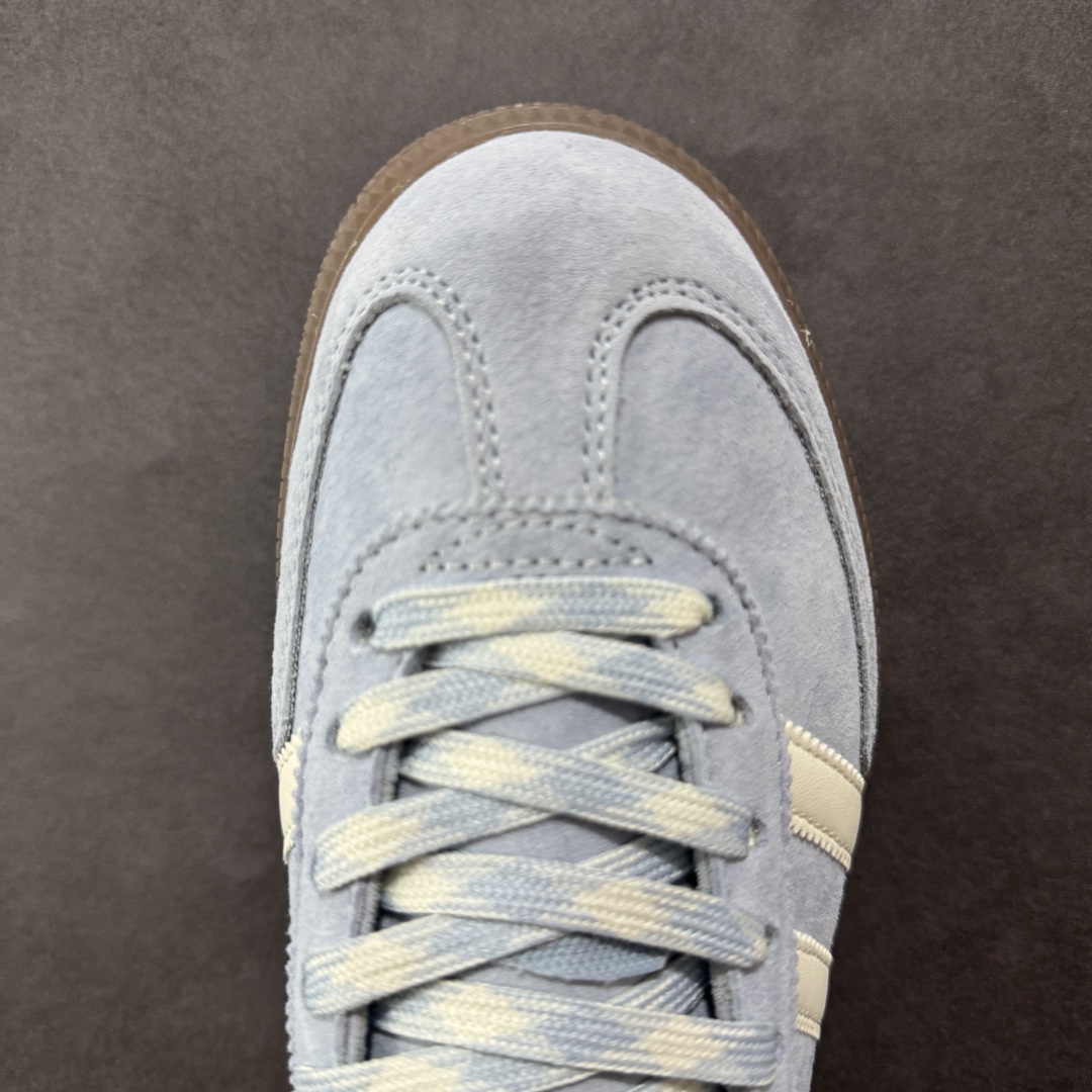 图片[8]-【R版】AD Originals Spezial Handball SPZL F手球运动员系列百搭休闲运动板鞋 KI5933 这款来自阿迪达斯的这款HANDBALL SPZL前身是一双手球运动鞋 鞋面外侧除了Spezial字母之外还有三叶草标志。Handball SPZL作为复古手球训练鞋与作为室内足球鞋的Samba有着异曲同工之处，但是质感更为出众的鞋身以及丰富的配色选择比起Samba来讲可以说是更胜一筹了！ 尺码：35 36 36⅔ 37⅓ 38 38⅔ 39⅓ 40 40⅔ 41⅓ 42 42⅔ 43⅓ 44 45-选品中心