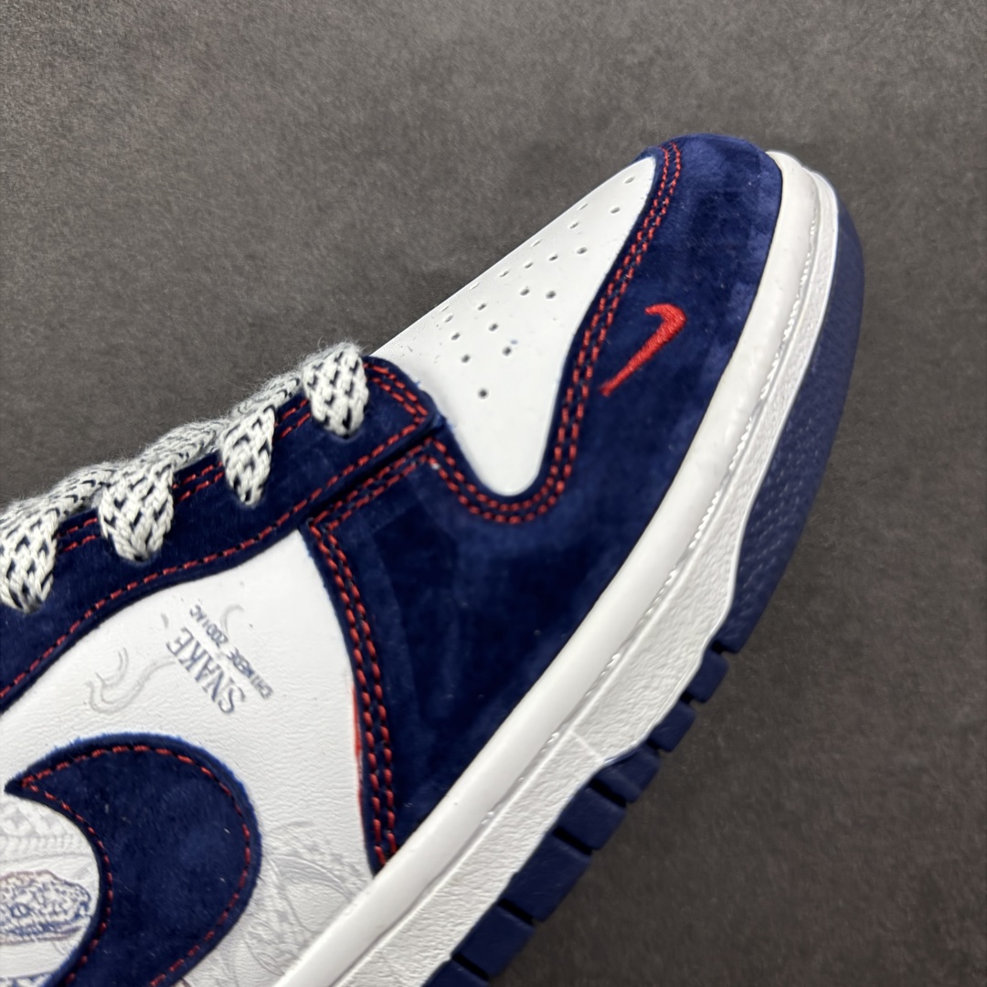 图片[5]-【定制版】NK Dunk Low Retro 蛇年限定 “DIY高端定制” 低帮休闲运动板鞋 原装头层材料 用料绝不含糊 独家版型蒸餾加工帶來的是更好的视觉和脚感体验 清洁度 电绣工艺 皮料切割干净无任何毛边 细节完美 货号：XX9937-037 尺码：36 36.5 37.5 38 38.5 39 40 40.5 41 42 42.5 43 44 45-选品中心