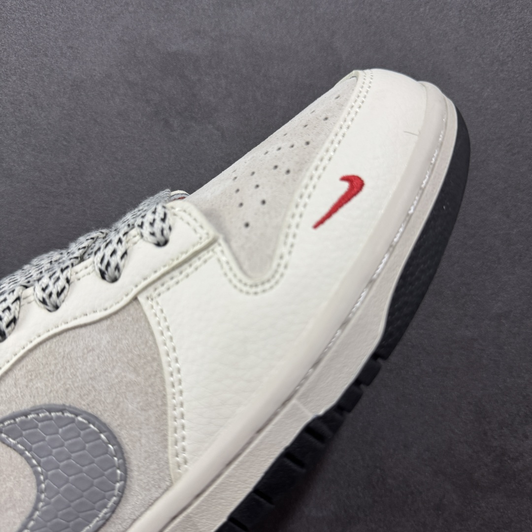 图片[5]-【定制版】NK Dunk Low Retro 蛇年限定 “DIY高端定制” 低帮休闲运动板鞋 原装头层材料 用料绝不含糊 独家版型蒸餾加工帶來的是更好的视觉和脚感体验 清洁度 电绣工艺 皮料切割干净无任何毛边 细节完美 货号：XX9931-031 尺码：36 36.5 37.5 38 38.5 39 40 40.5 41 42 42.5 43 44 45-选品中心