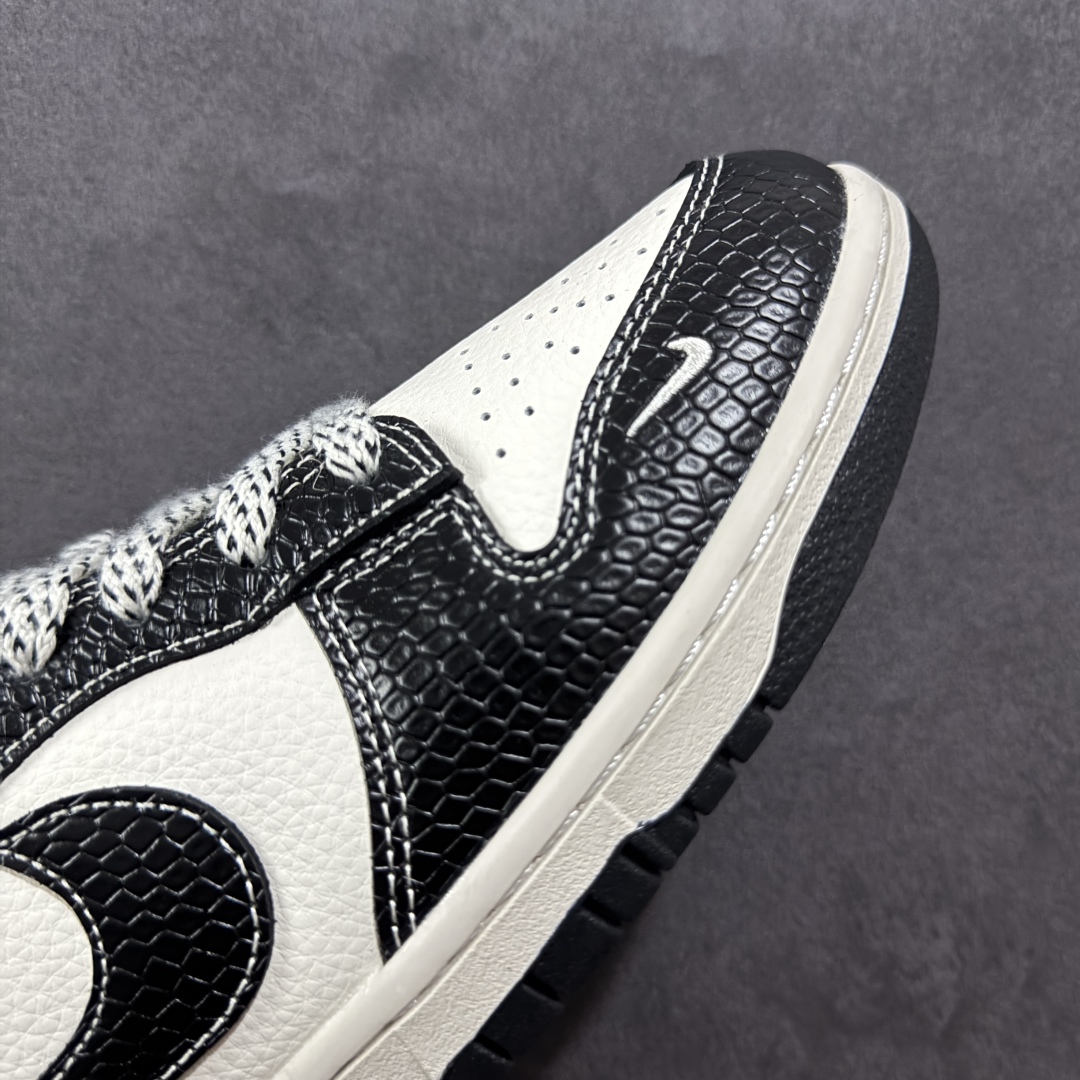 图片[5]-【定制版】NK Dunk Low Retro 蛇年限定 “DIY高端定制” 低帮休闲运动板鞋 原装头层材料 用料绝不含糊 独家版型蒸餾加工帶來的是更好的视觉和脚感体验 清洁度 电绣工艺 皮料切割干净无任何毛边 细节完美 货号：XX9929-029 尺码：36 36.5 37.5 38 38.5 39 40 40.5 41 42 42.5 43 44 45-选品中心